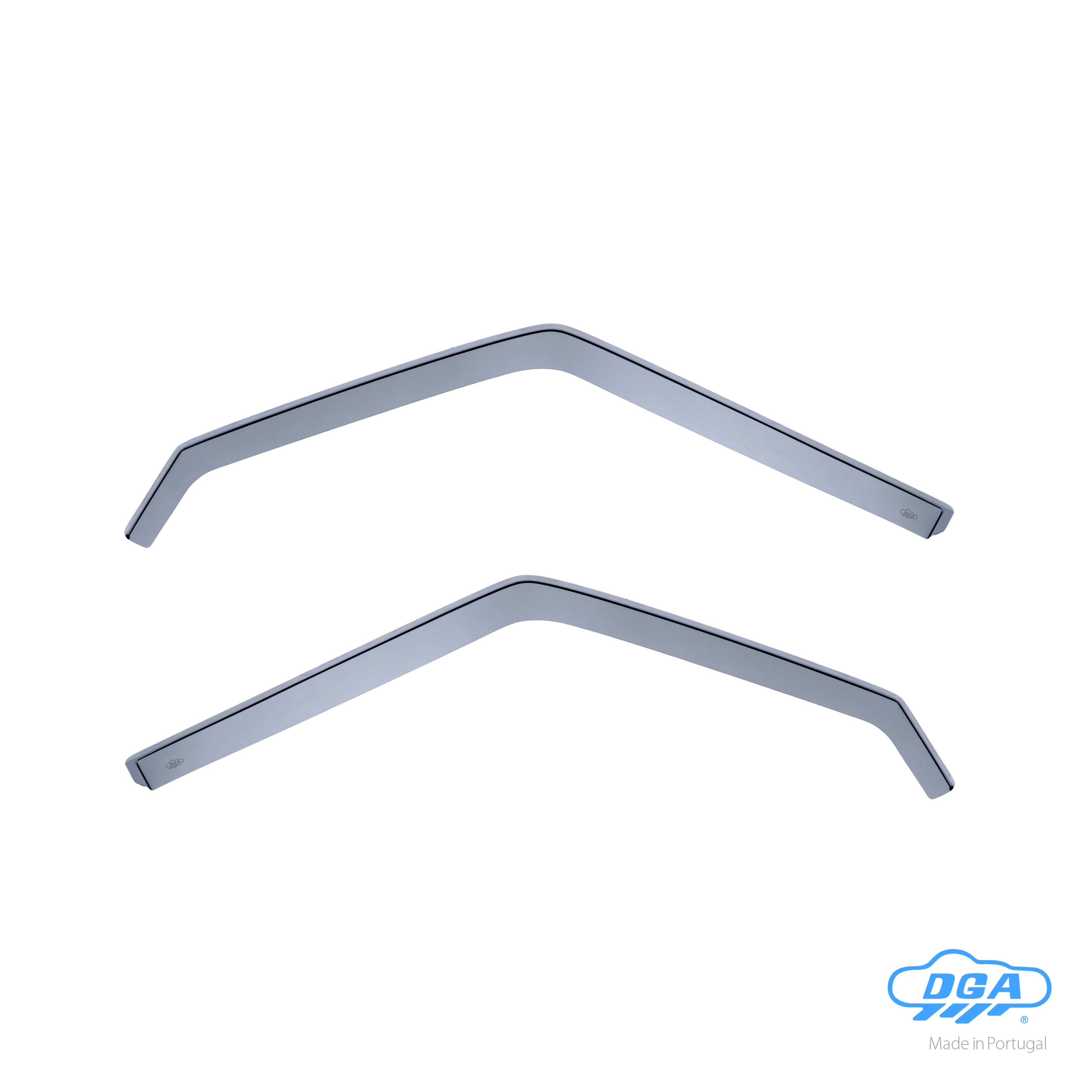 Set deflettori aria anteriori ad incastro, tipo lungo - compatibile per Mitsubishi L300 5p (01/81>12/02)
