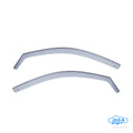 Set deflettori aria anteriori ad incastro, tipo lungo - compatibile per Mitsubishi L200 Club Cab (01/05>08/15)