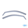 Set deflettori aria anteriori ad incastro, tipo lungo - compatibile per Mitsubishi L200 Double Cab (01/05>08/15)