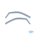 Set deflettori aria anteriori ad incastro, tipo lungo - compatibile per Nissan Navara 4p (01/05>07/14) - Nissan Pathfinder (03/05>09/10)