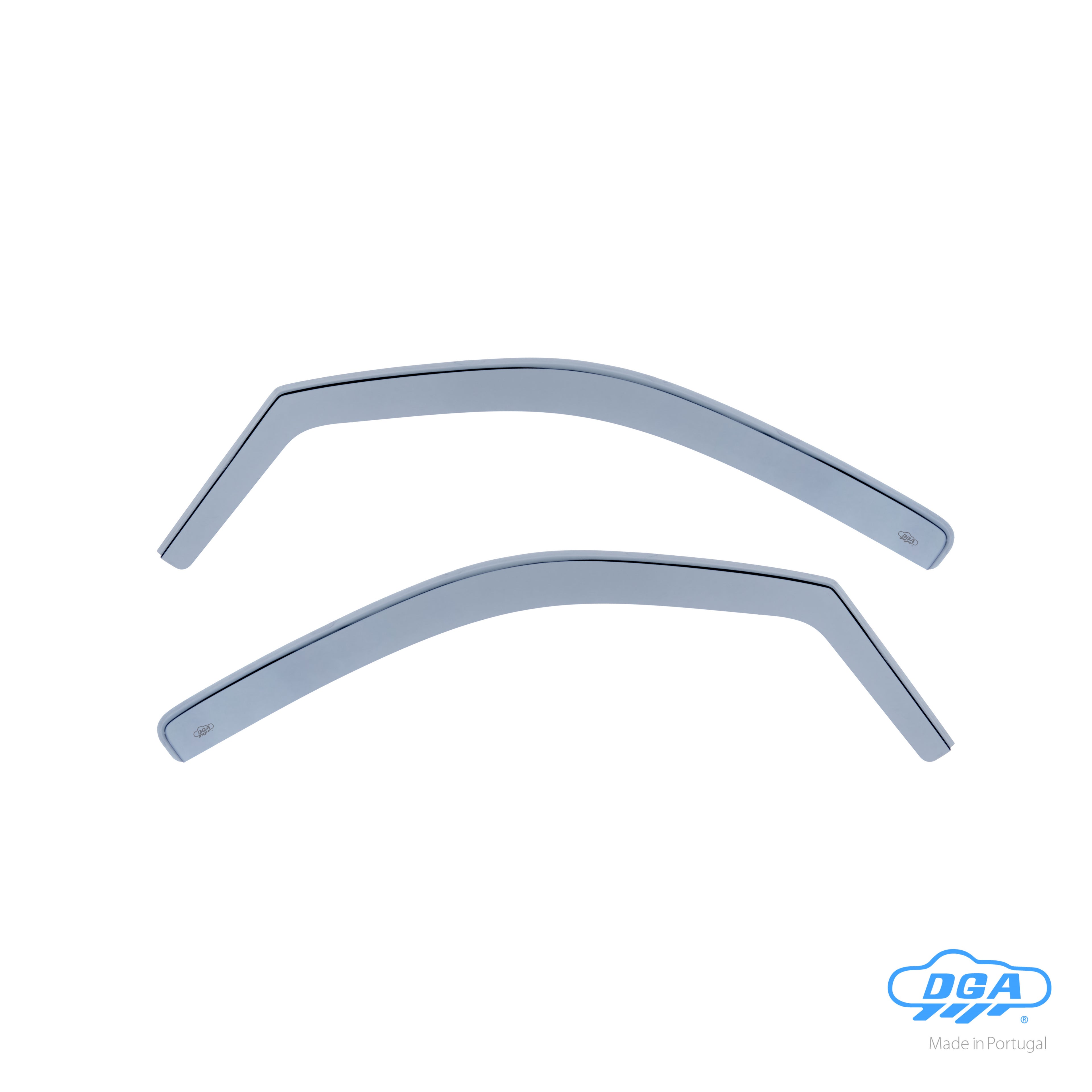 Set deflettori aria anteriori ad incastro, tipo lungo - compatibile per Nissan Navara 4p (01/05>07/14) - Nissan Pathfinder (03/05>09/10)