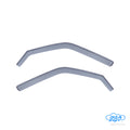 Set deflettori aria anteriori ad incastro, tipo lungo - compatibile per Nissan Juke (10/10>11/19)
