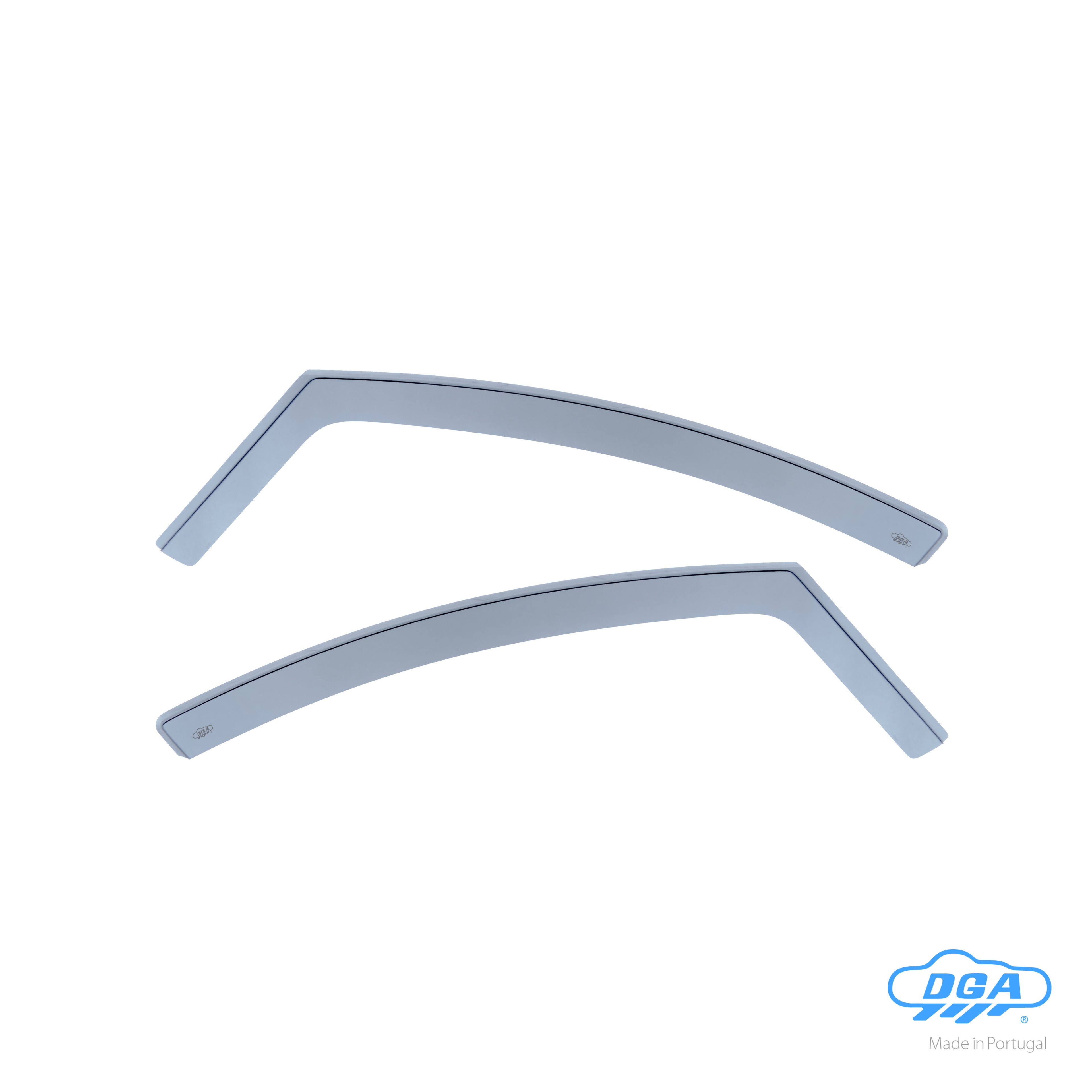 Set deflettori aria anteriori ad incastro, tipo lungo - compatibile per Nissan Micra (03/17>06/23)