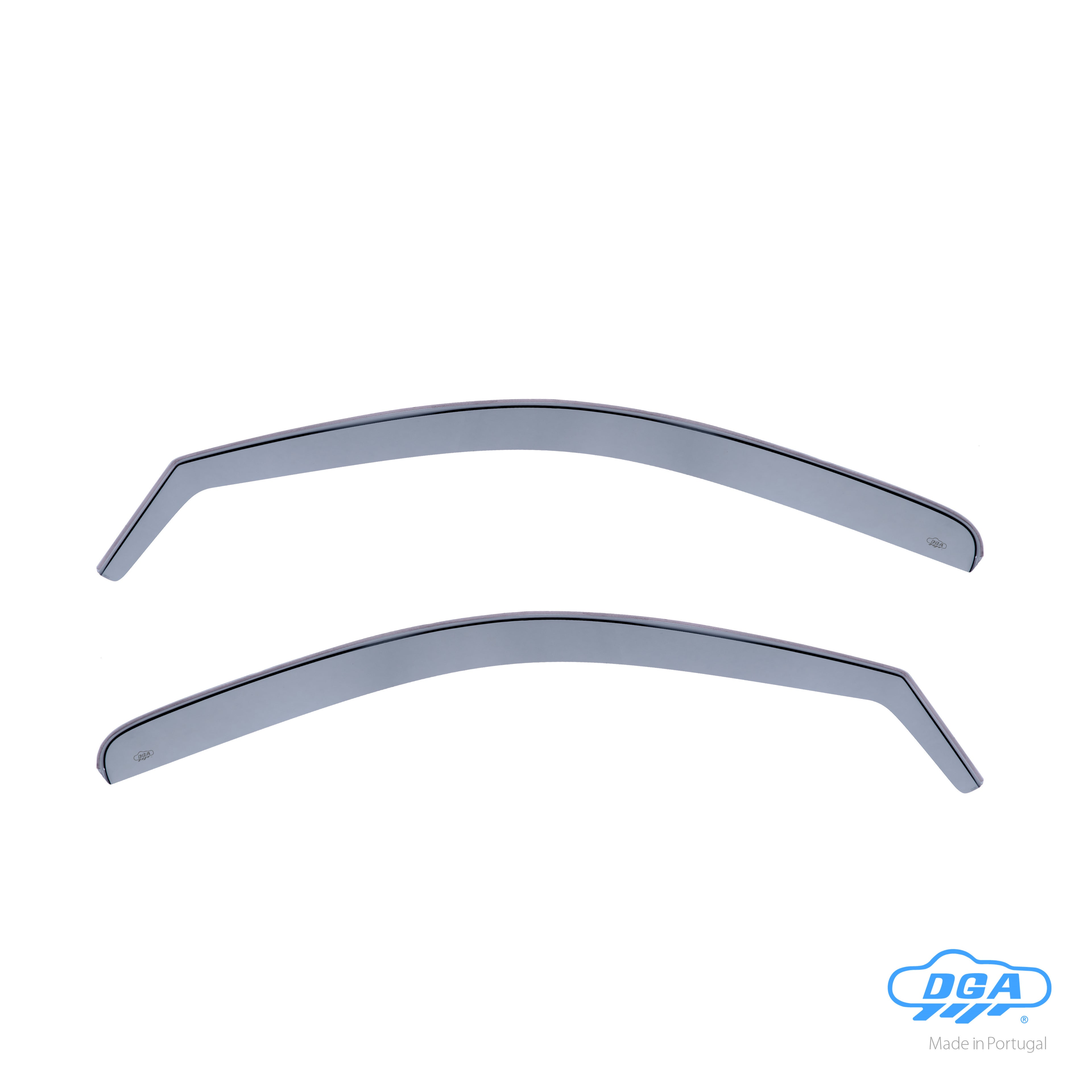 Set deflettori aria anteriori ad incastro, tipo lungo - compatibile per Opel Corsa B 3p (10/93>09/00)