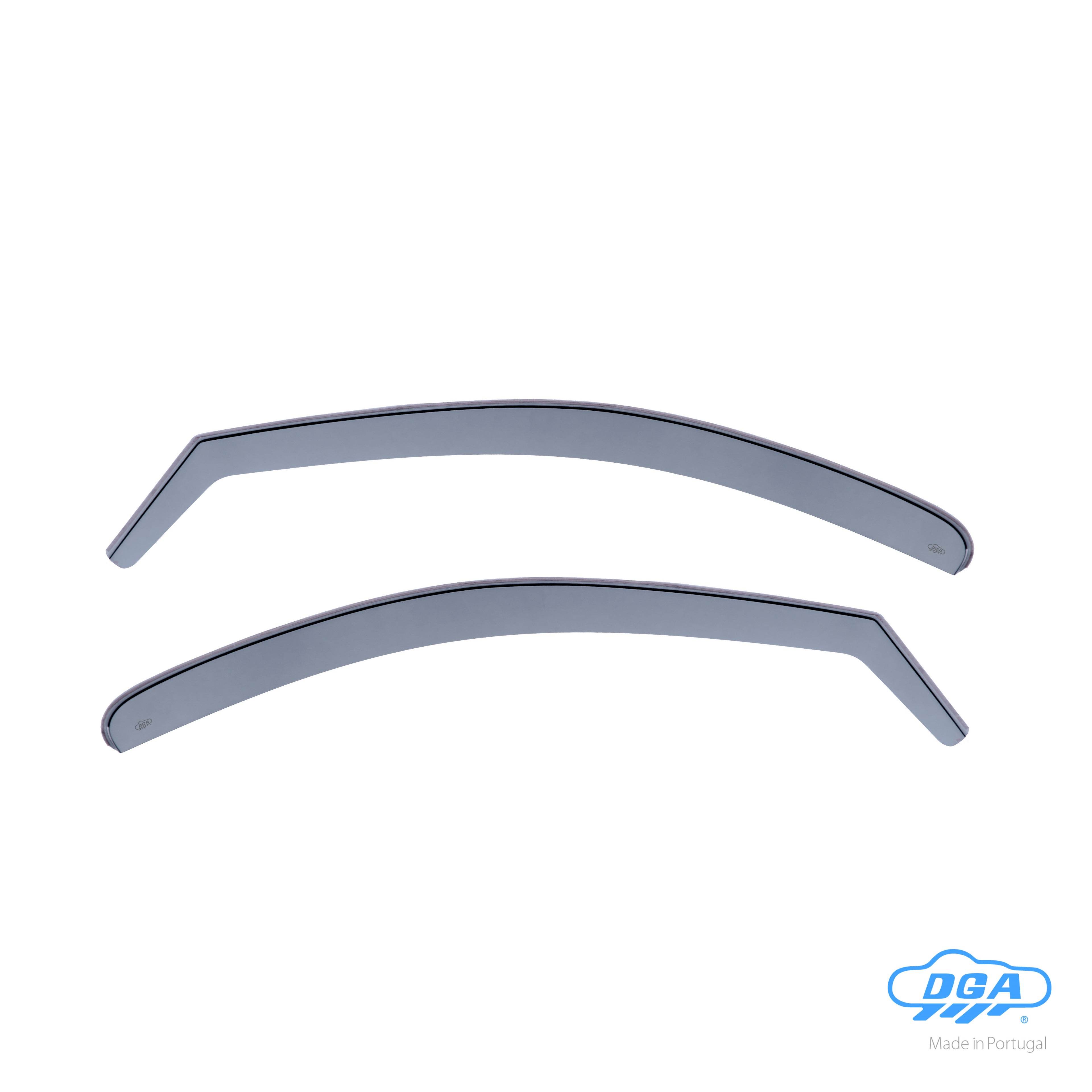 Set deflettori aria anteriori ad incastro, tipo lungo - compatibile per Opel Corsa B 5p (10/93>09/00)