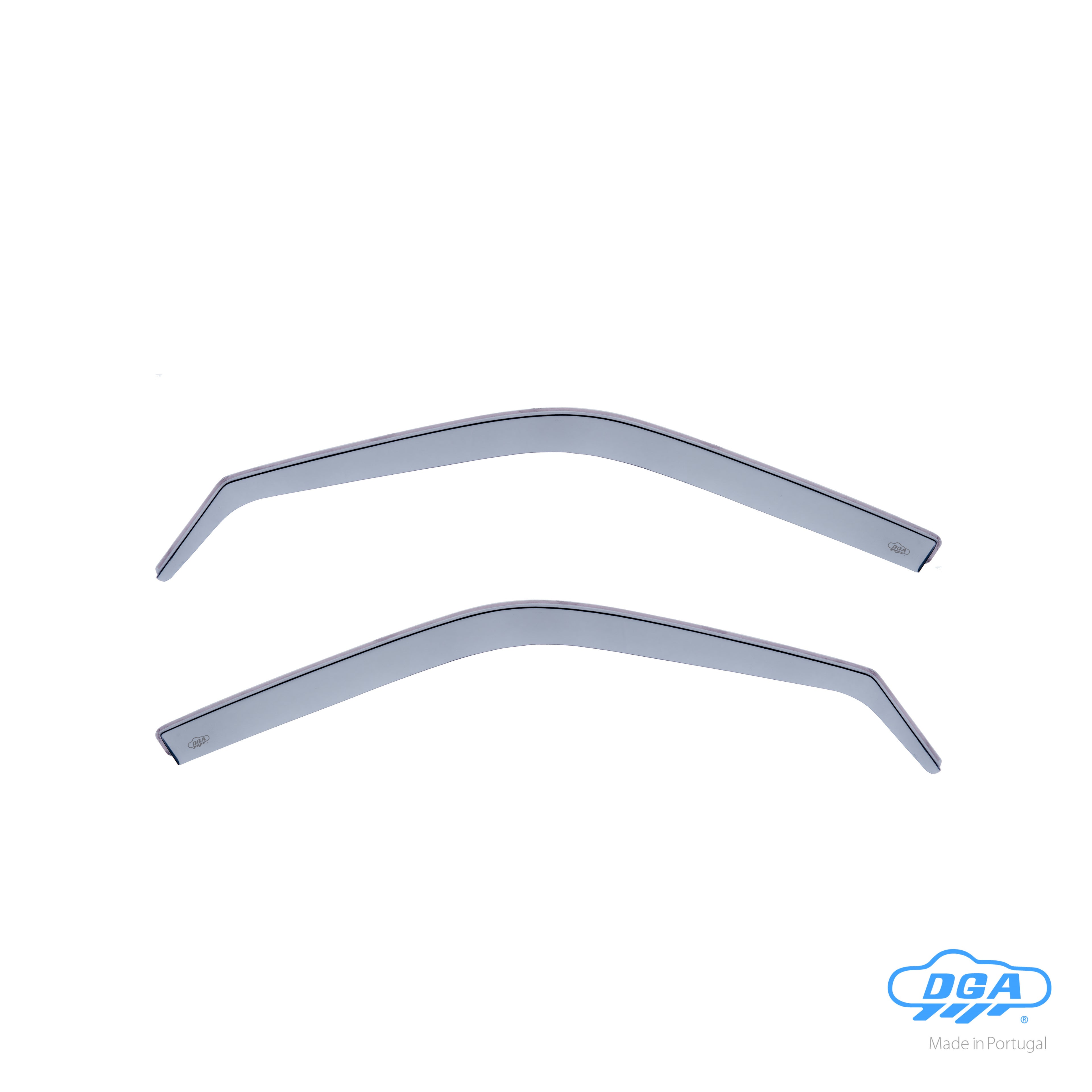 Set deflettori aria anteriori ad incastro, tipo lungo - compatibile per Opel Frontera (09/98>09/04)