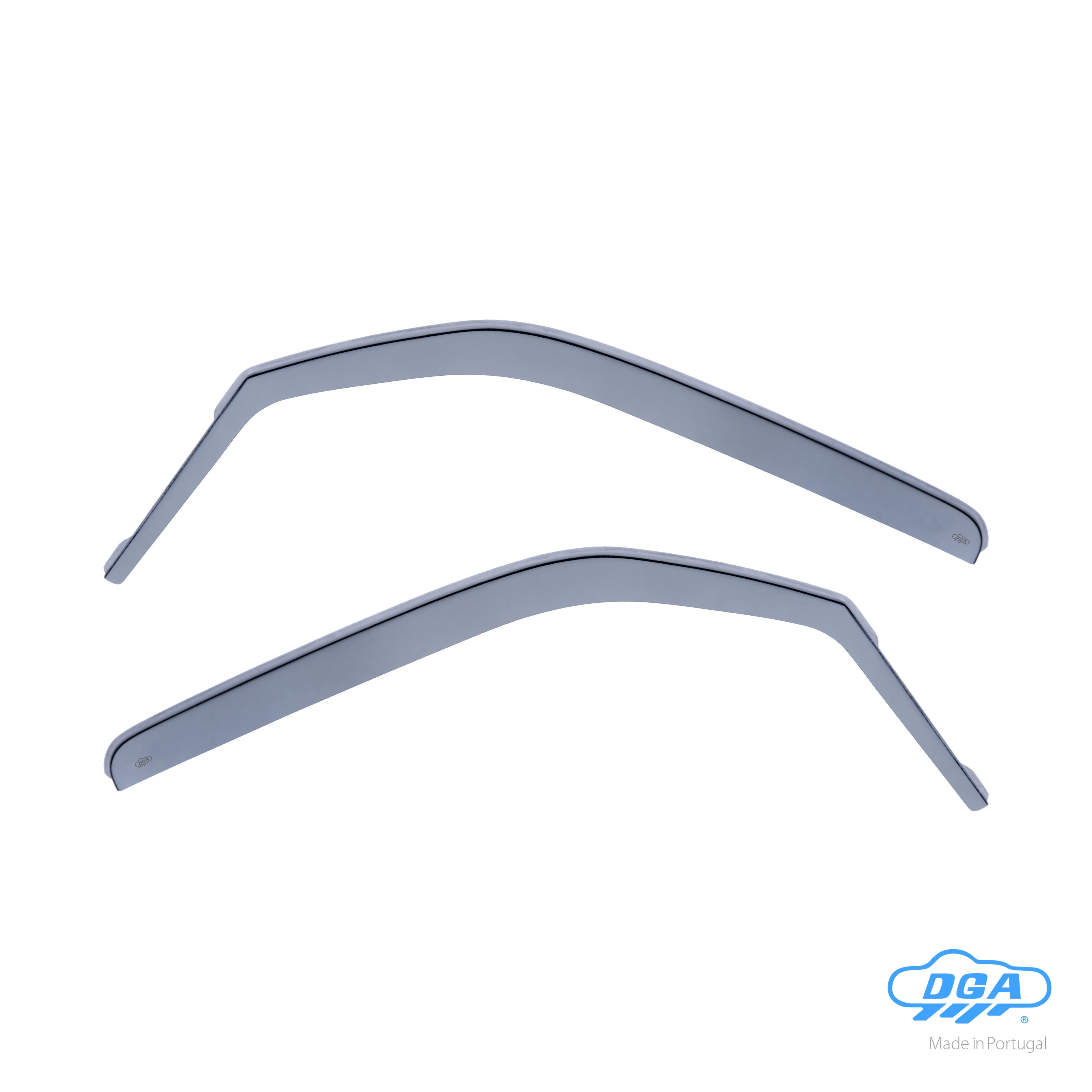 Set deflettori aria anteriori ad incastro, tipo lungo - compatibile per Opel Agila (05/00>01/08)