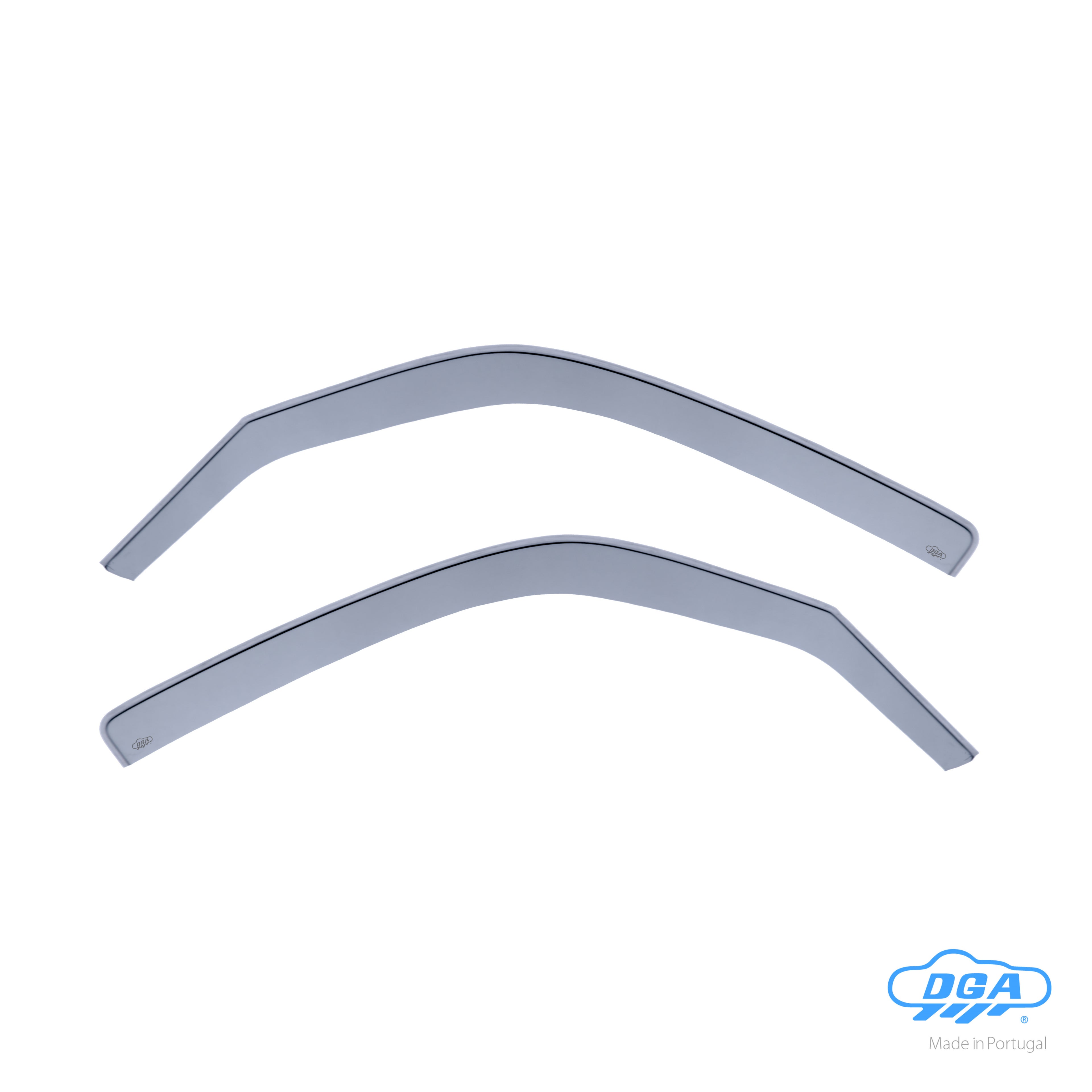 Set deflettori aria anteriori ad incastro, tipo lungo - compatibile per Opel Meriva (04/03>04/10)