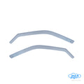 Set deflettori aria anteriori ad incastro, tipo lungo - compatibile per Peugeot 406 (04/99>02/05) - Peugeot 406 sw (04/99>02/05)
