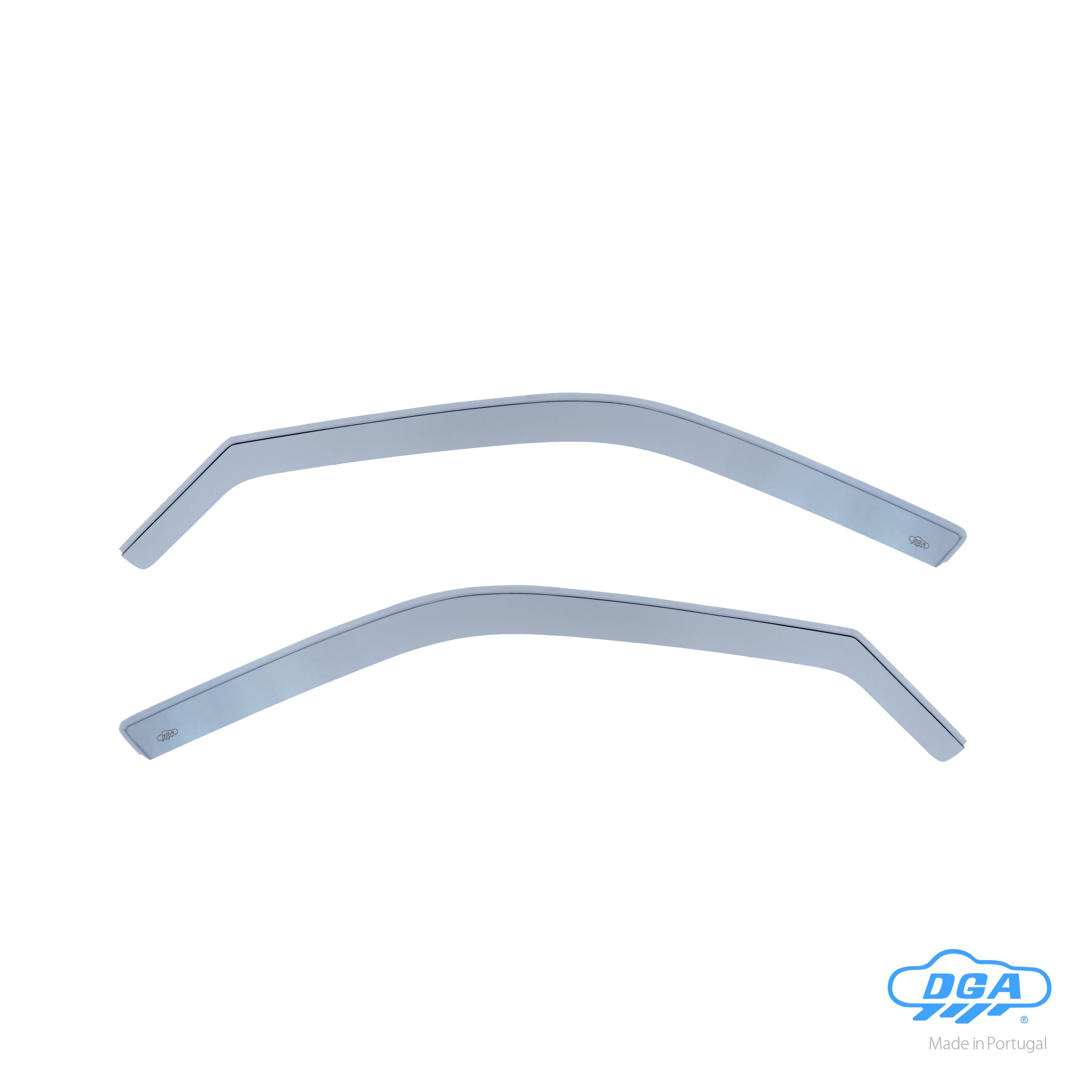 Set deflettori aria anteriori ad incastro, tipo lungo - compatibile per Peugeot 406 (04/99>02/05) - Peugeot 406 sw (04/99>02/05)