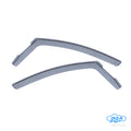 Set deflettori aria anteriori ad incastro, tipo lungo - compatibile per Peugeot 307 5p (06/01>08/07) - Peugeot 307 sw (05/02>04/08)