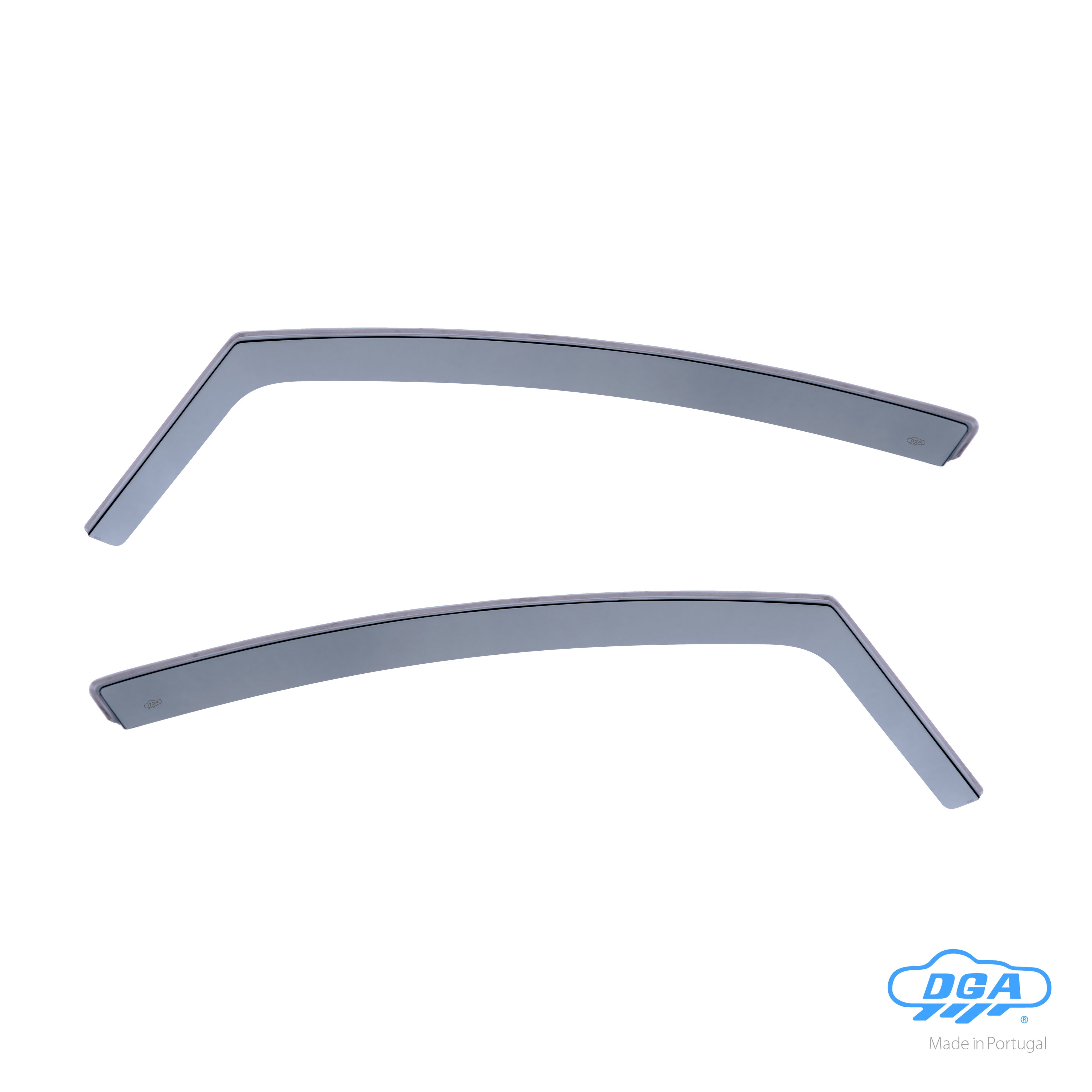 Set deflettori aria anteriori ad incastro, tipo lungo - compatibile per Peugeot 5008 (11/09>12/16)