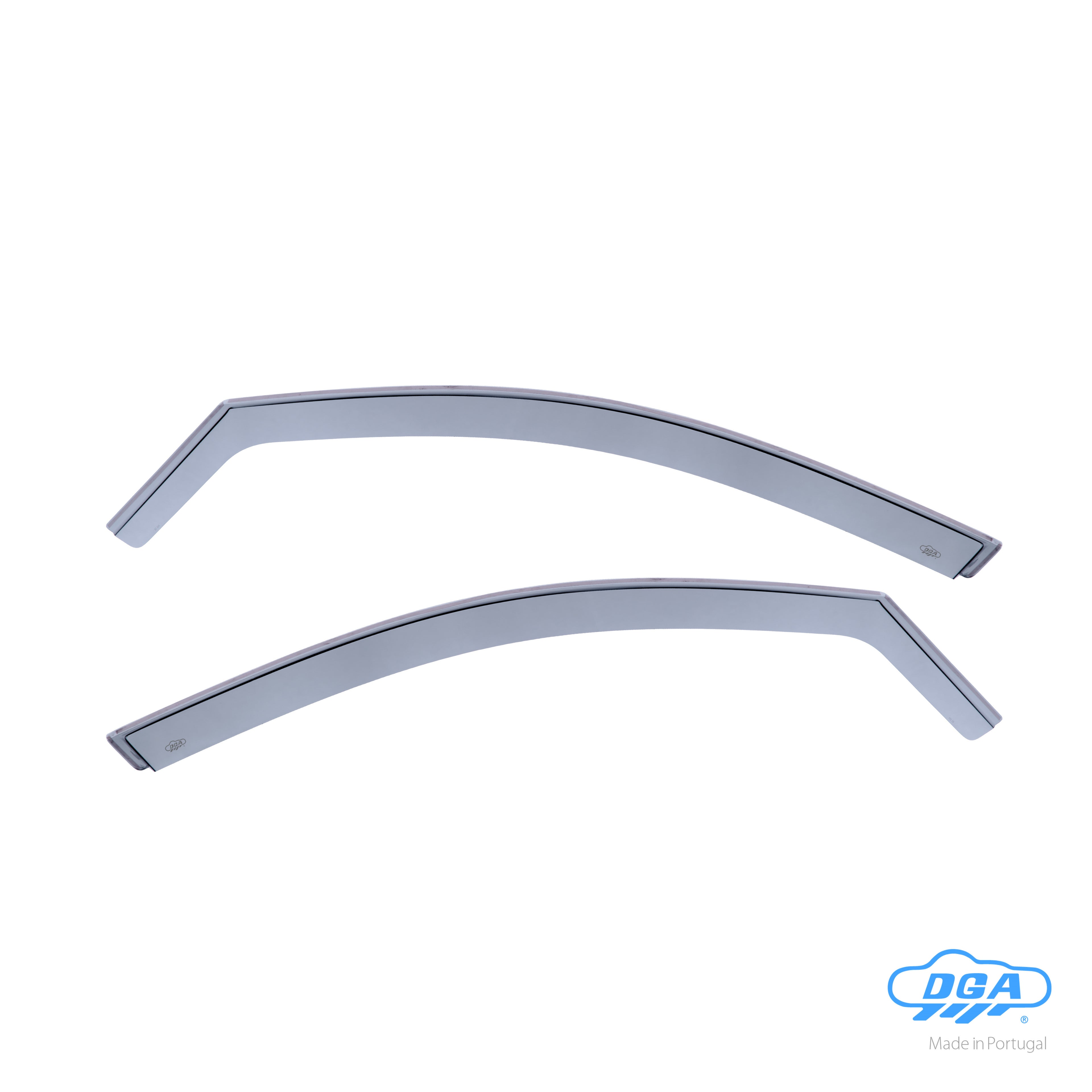Set deflettori aria anteriori ad incastro, tipo lungo - compatibile per Peugeot 308 5p (10/13>07/21) - Peugeot 308 sw (05/14>08/21)