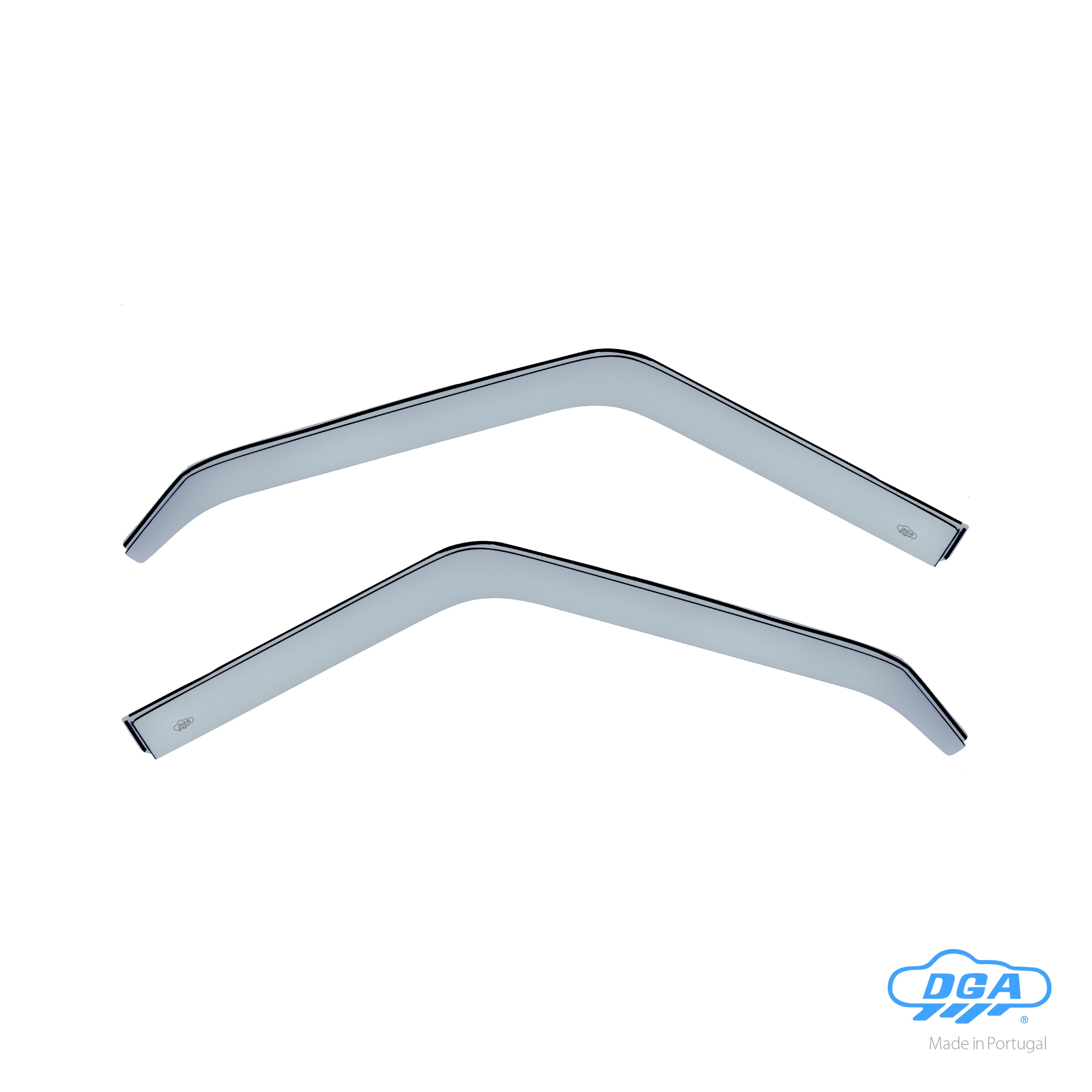 Set deflettori aria anteriori ad incastro, tipo lungo - compatibile per Ligier Optima II ()
