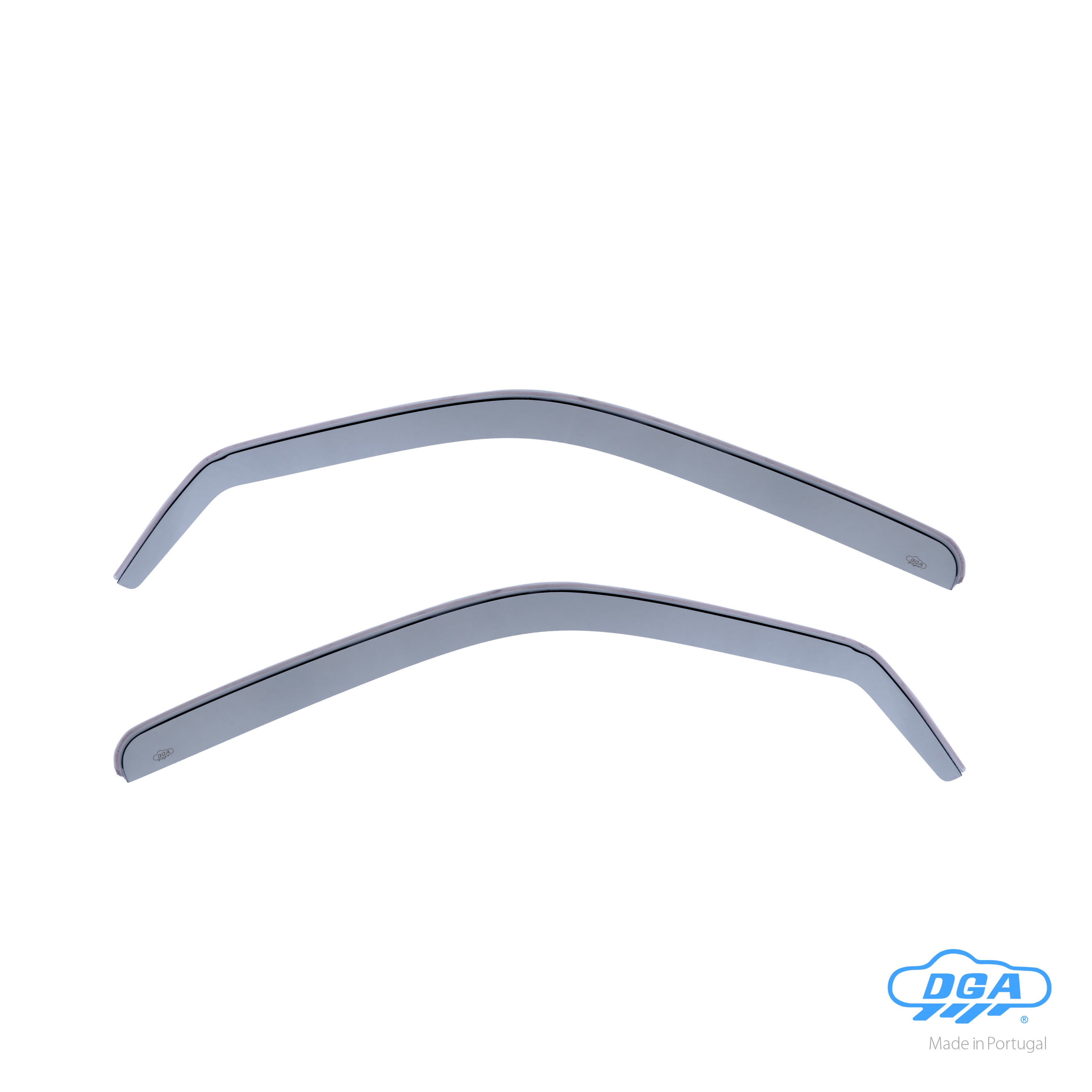 Set deflettori aria anteriori ad incastro, tipo lungo - compatibile per Renault Clio II 3p (03/98>09/05)
