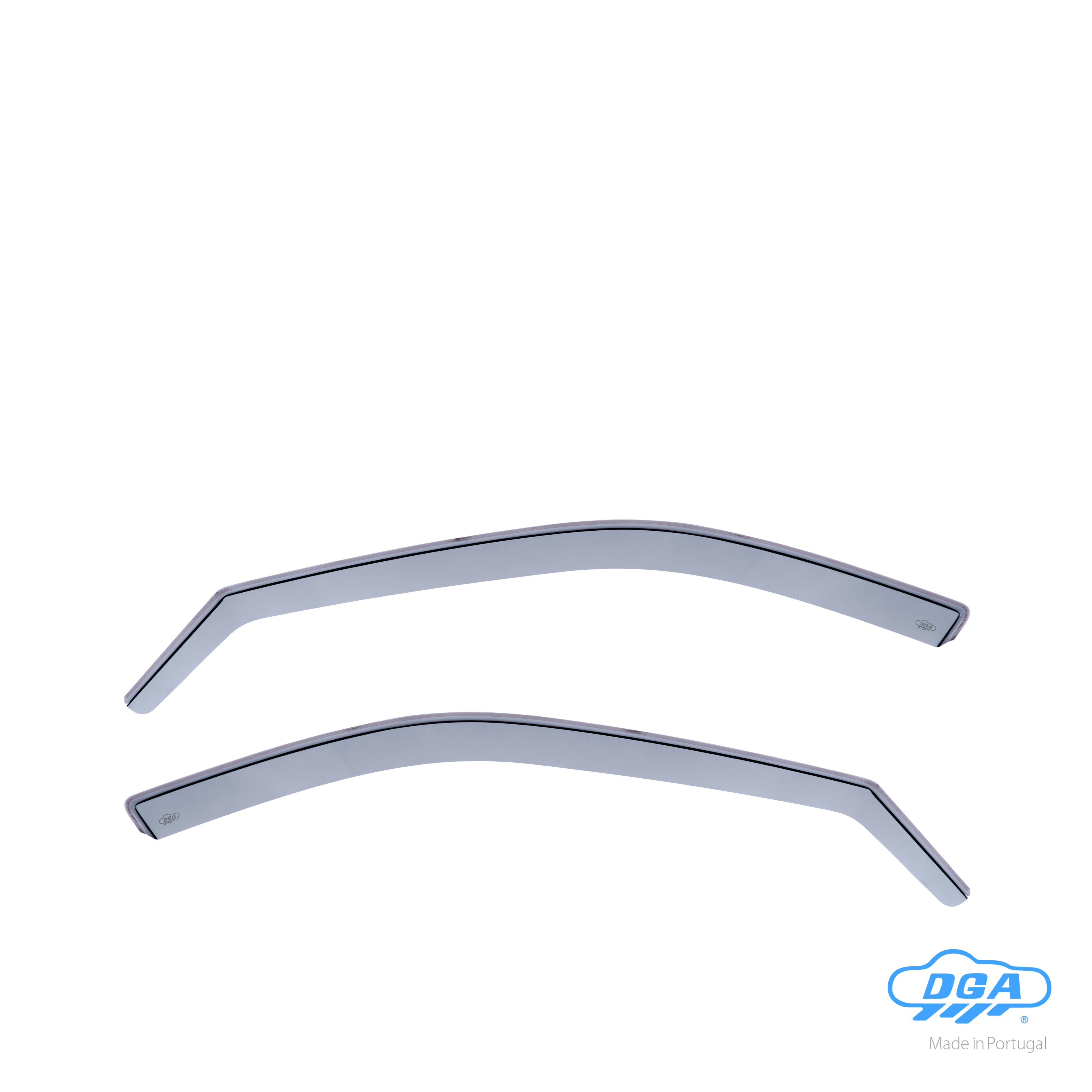 Set deflettori aria anteriori ad incastro, tipo lungo - compatibile per Seat Leon (03/00>08/05) - Seat Toledo (03/99>12/04)