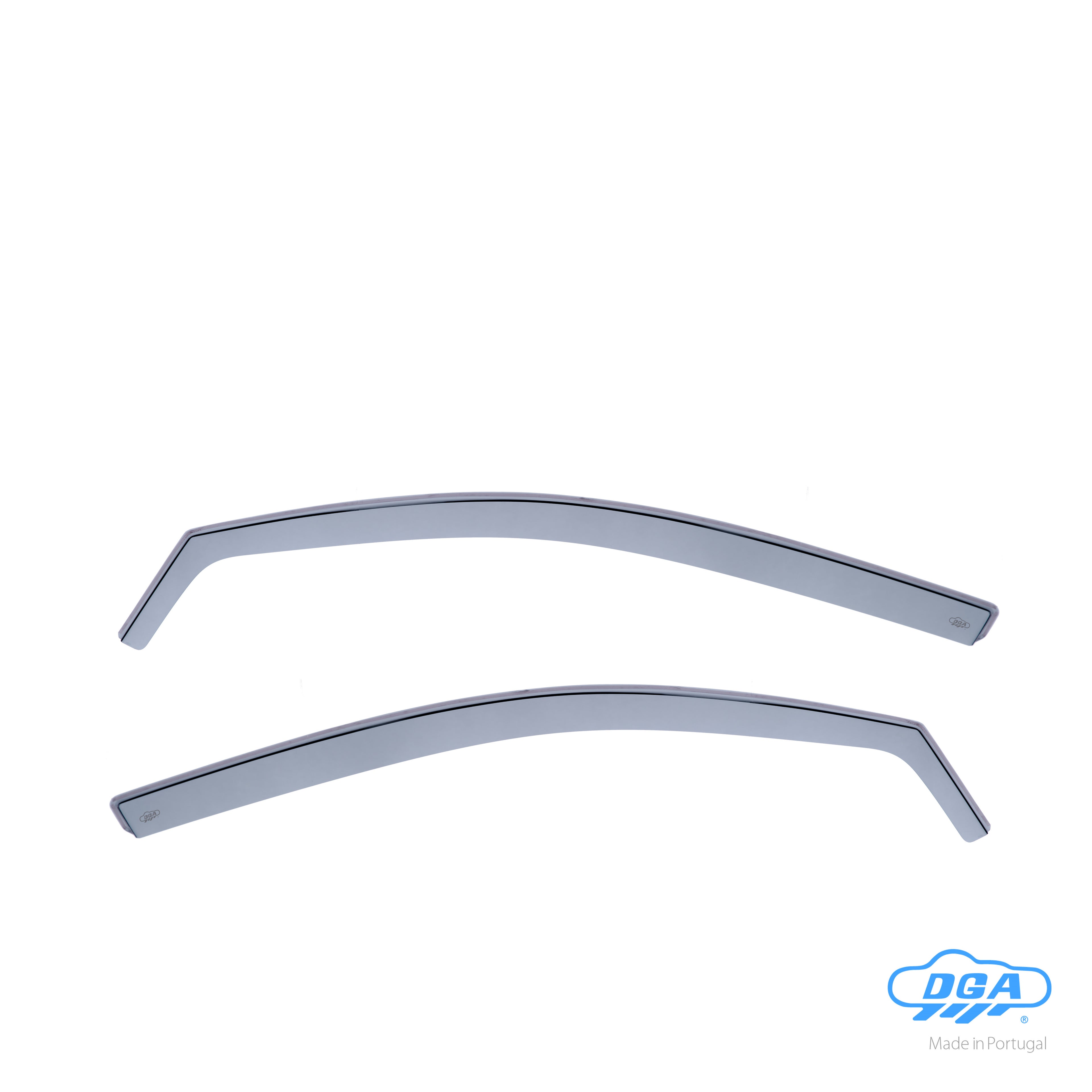 Set deflettori aria anteriori ad incastro, tipo lungo - compatibile per Seat Ibiza 3p (01/02>08/09)