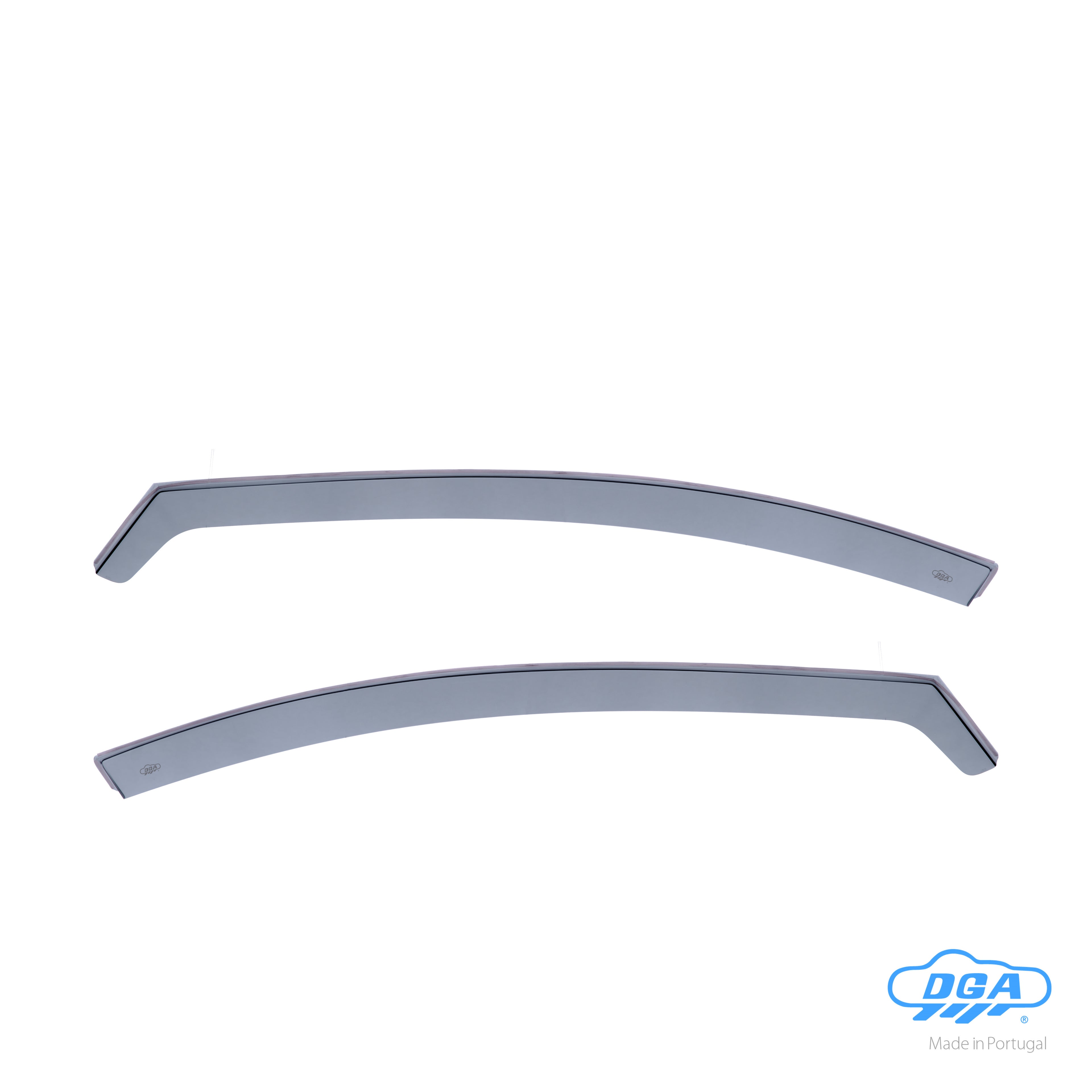 Set deflettori aria anteriori ad incastro, tipo lungo - compatibile per Seat Leon 5p (01/13>05/20) - Seat Leon X-Perience (03/15>03/19)