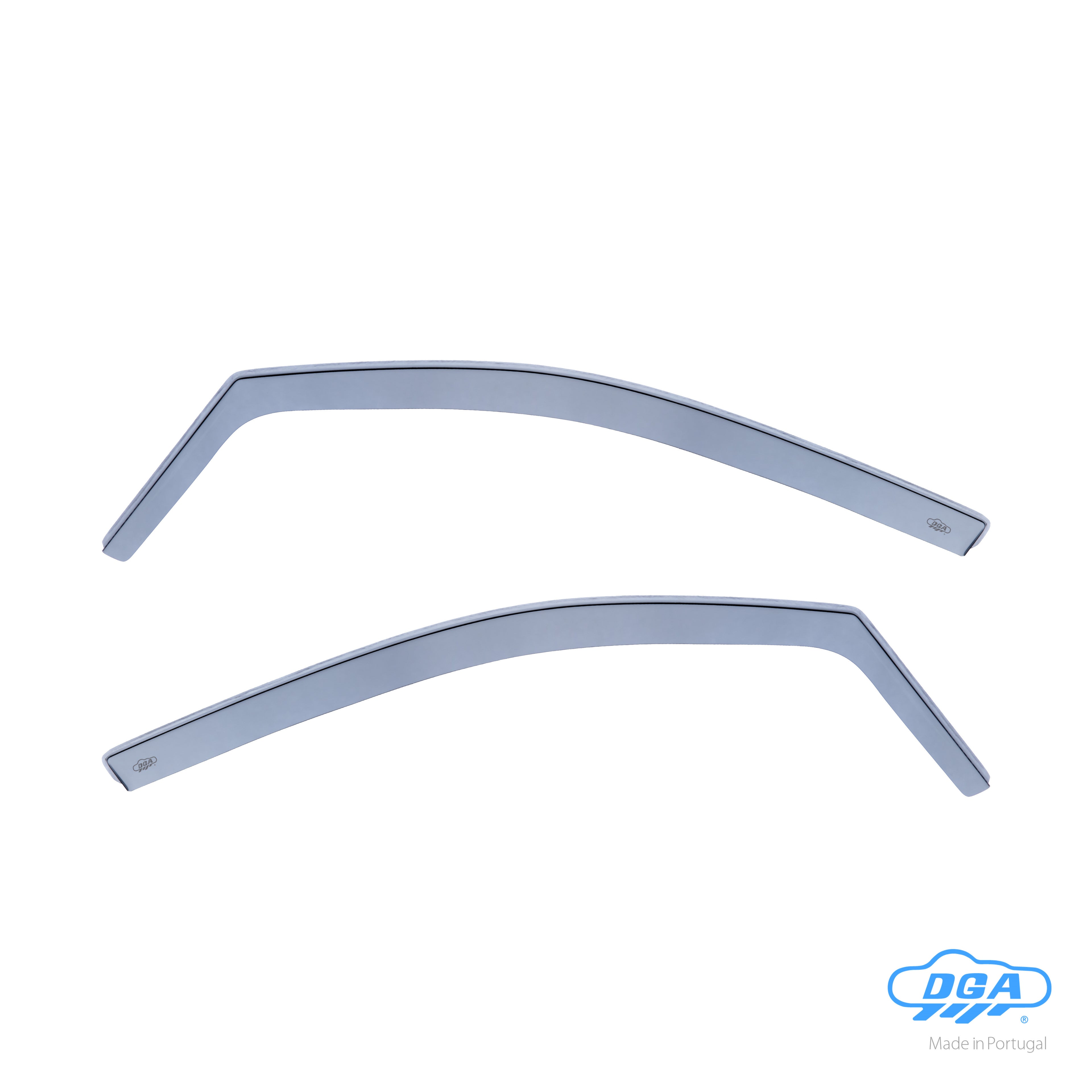 Set deflettori aria anteriori ad incastro, tipo lungo - compatibile per Seat Mii 5p (05/12>07/20)