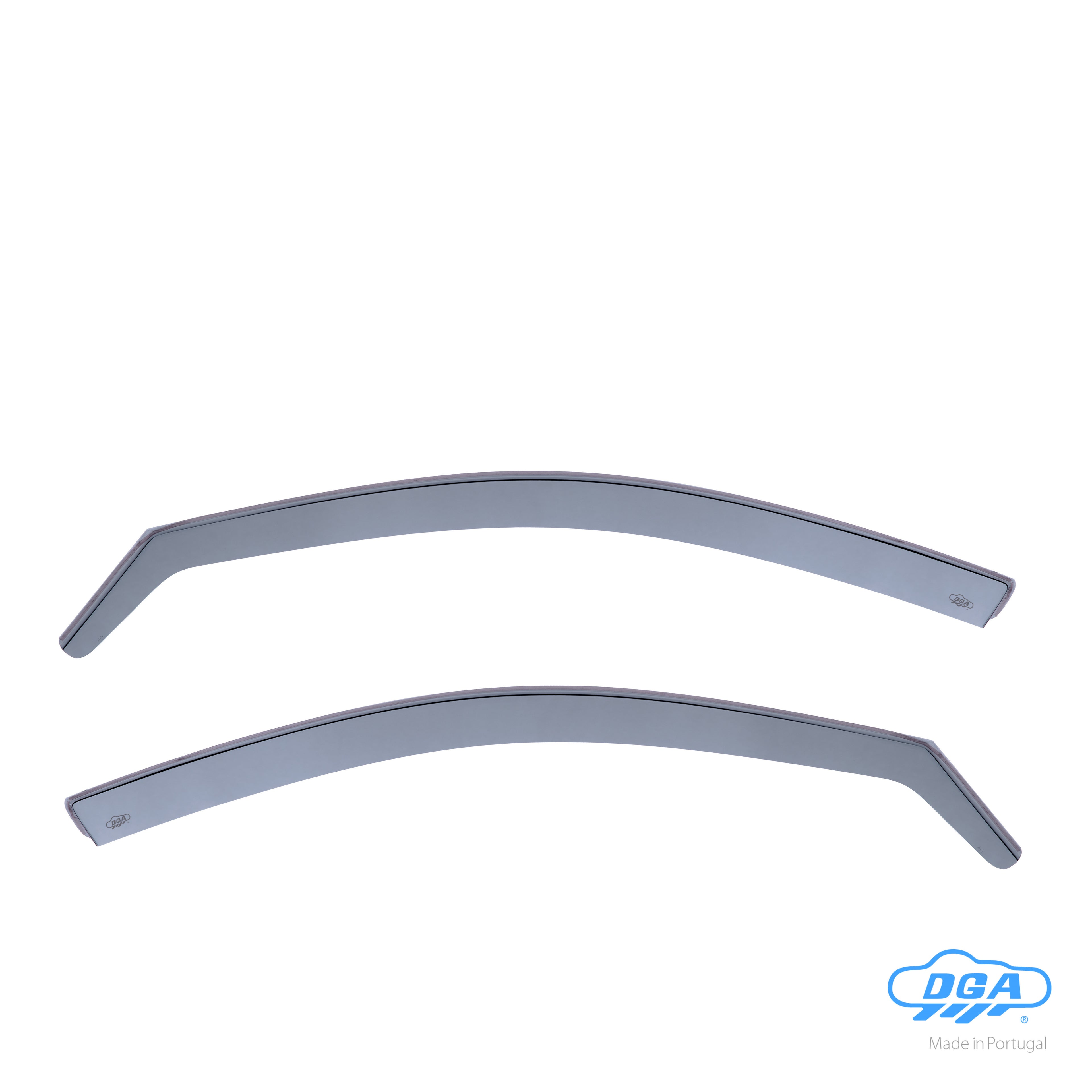 Set deflettori aria anteriori ad incastro, tipo lungo - compatibile per Skoda Superb 4p (05/02>08/08)