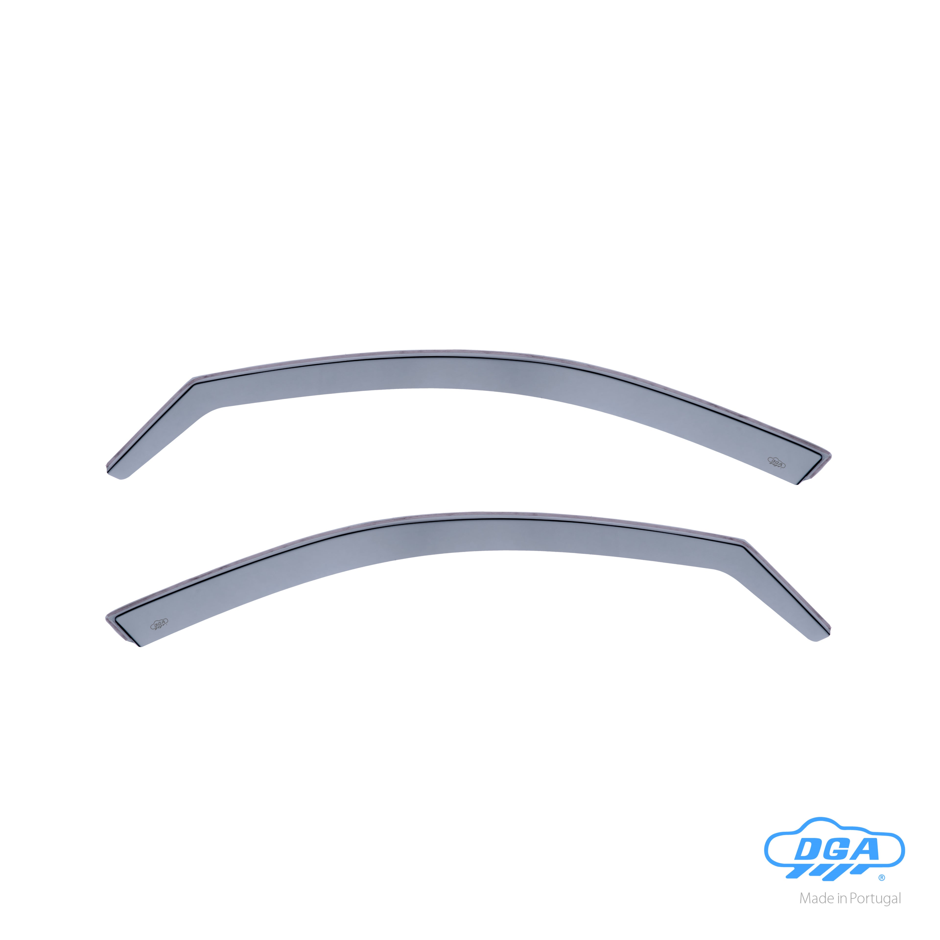 Set deflettori aria anteriori ad incastro, tipo lungo - compatibile per Skoda Octavia 5p (09/04>01/09) - Skoda Octavia Wagon (01/05>01/09)