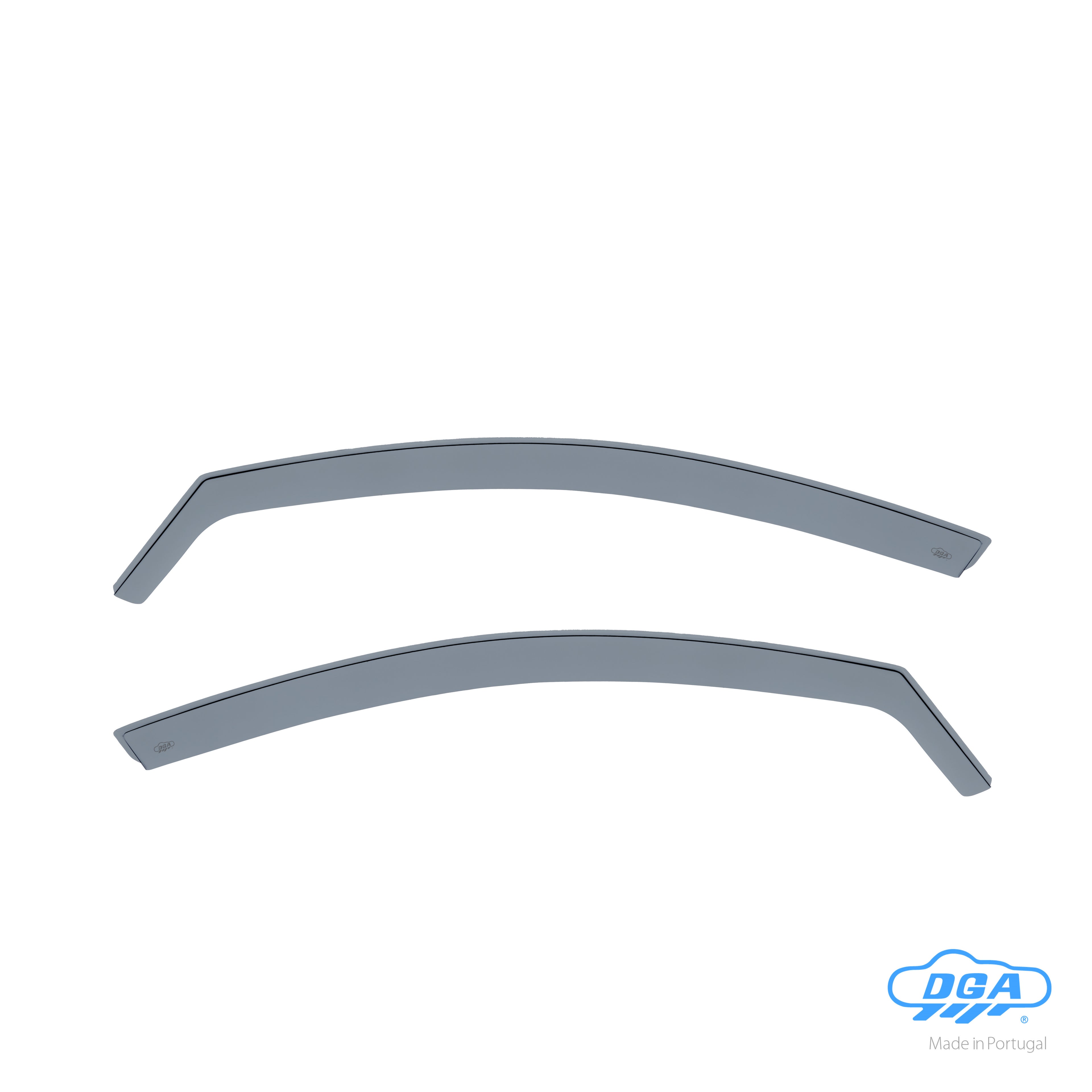 Set deflettori aria anteriori ad incastro, tipo lungo - compatibile per Skoda Superb 4p (09/08>06/15)