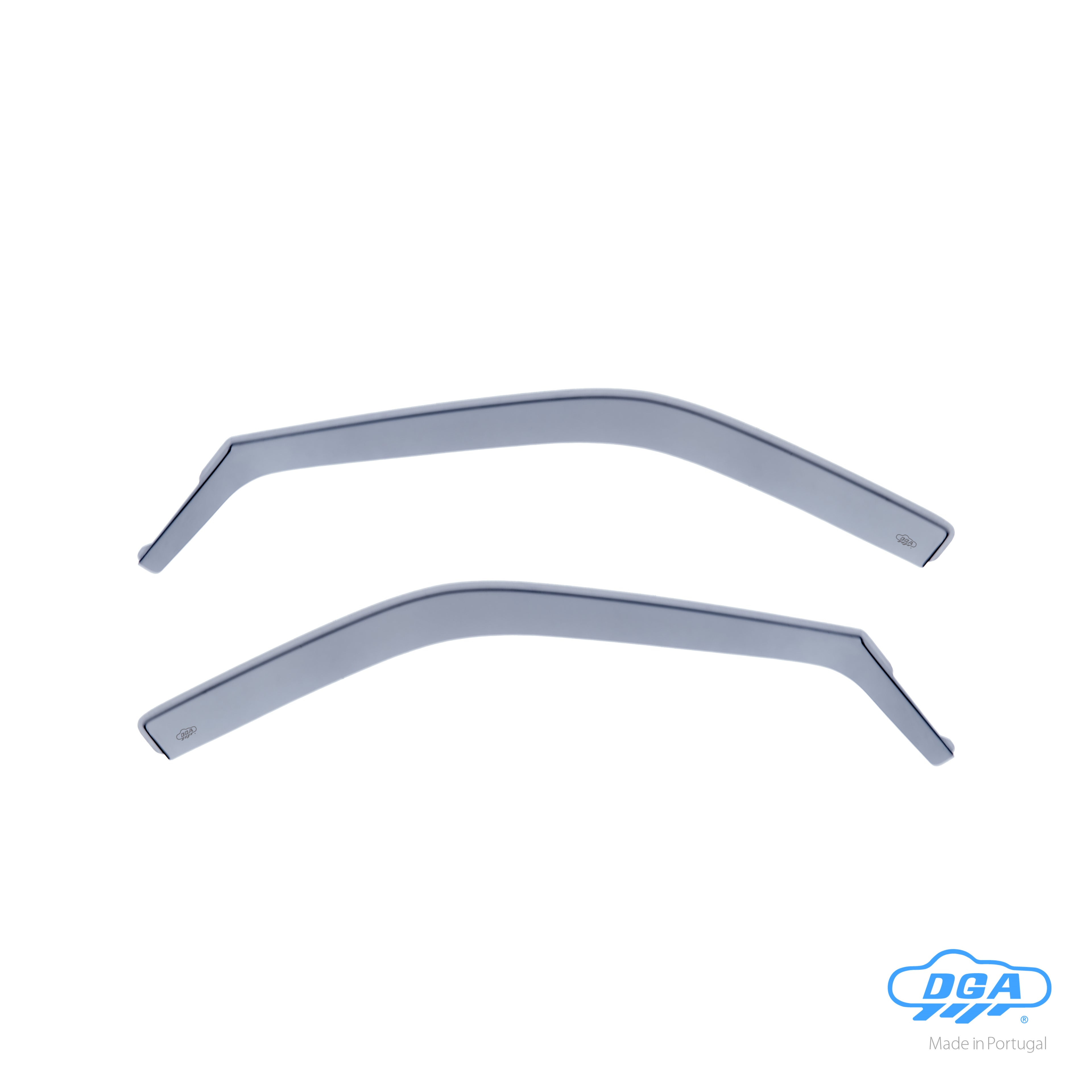 Set deflettori aria anteriori ad incastro, tipo lungo - compatibile per Suzuki Ignis 5p (10/03>12/08)