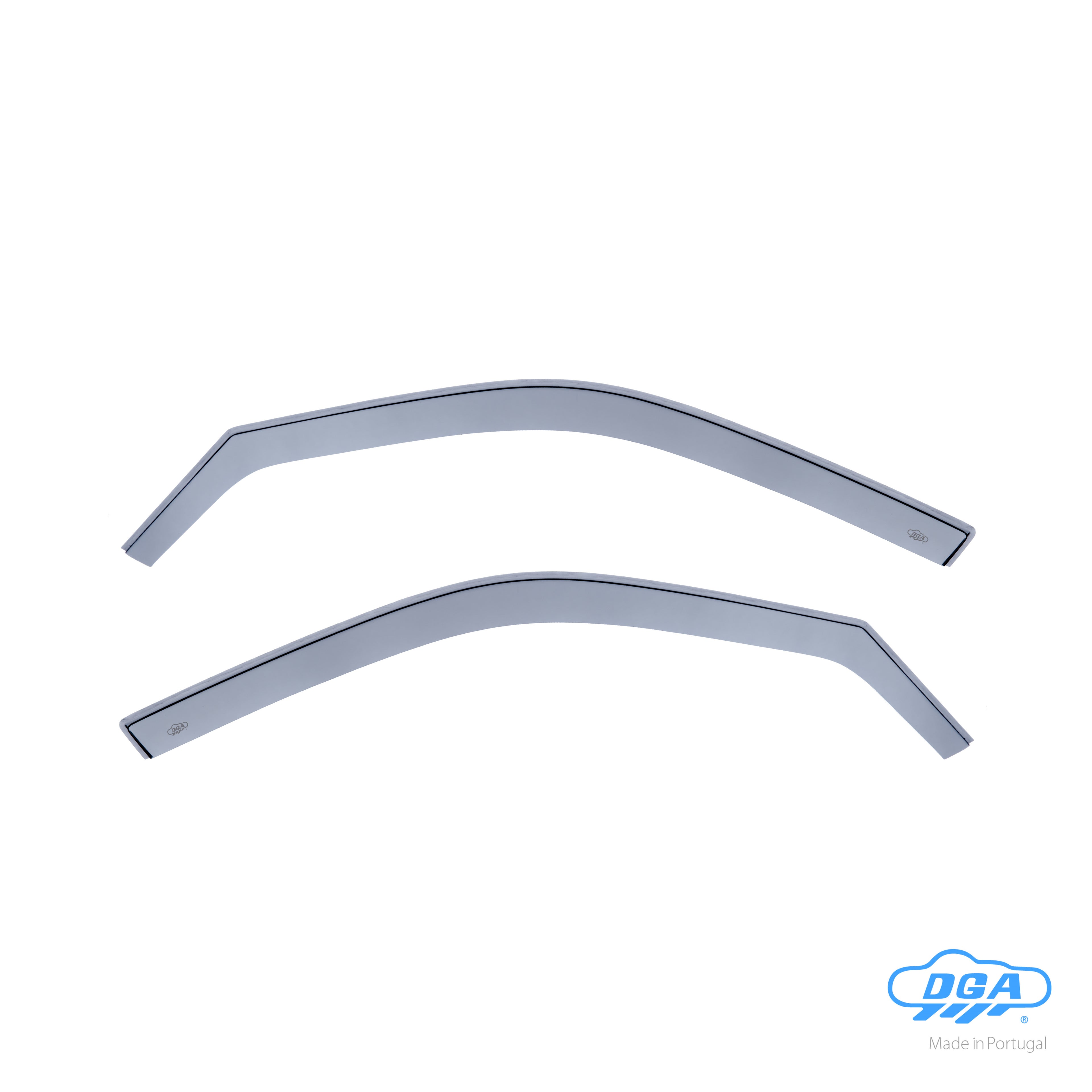 Set deflettori aria anteriori ad incastro, tipo lungo - compatibile per Suzuki Grand Vitara 5p (10/05>03/15)