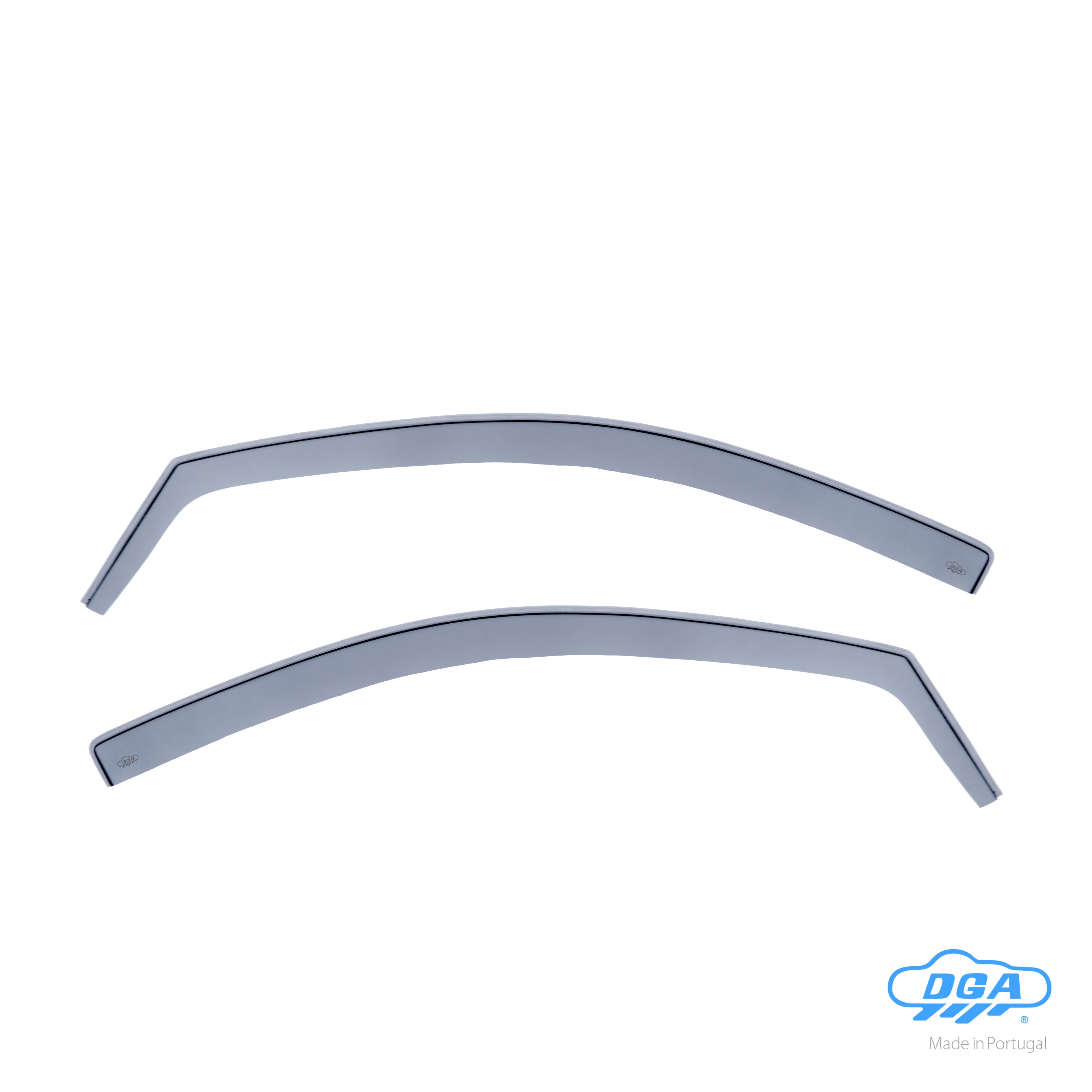 Set deflettori aria anteriori ad incastro, tipo lungo - compatibile per Toyota Yaris 3p (04/99>12/05)