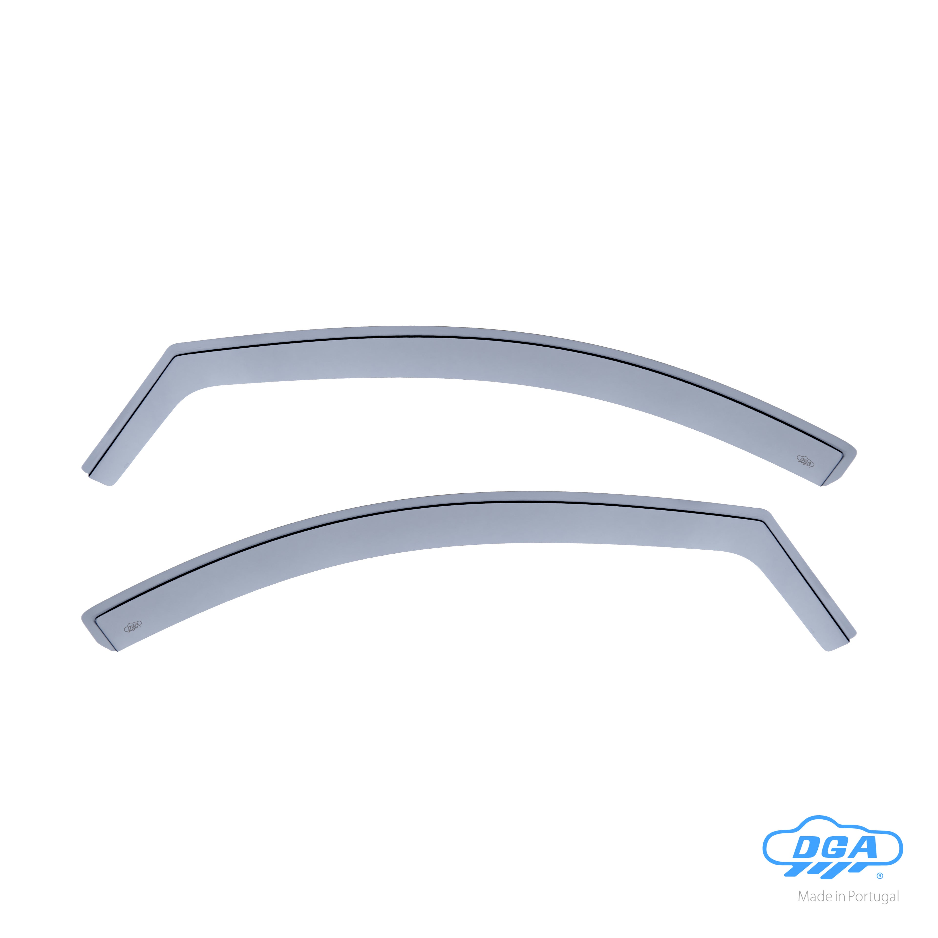 Set deflettori aria anteriori ad incastro, tipo lungo - compatibile per Toyota Yaris 5p (04/99>12/05)
