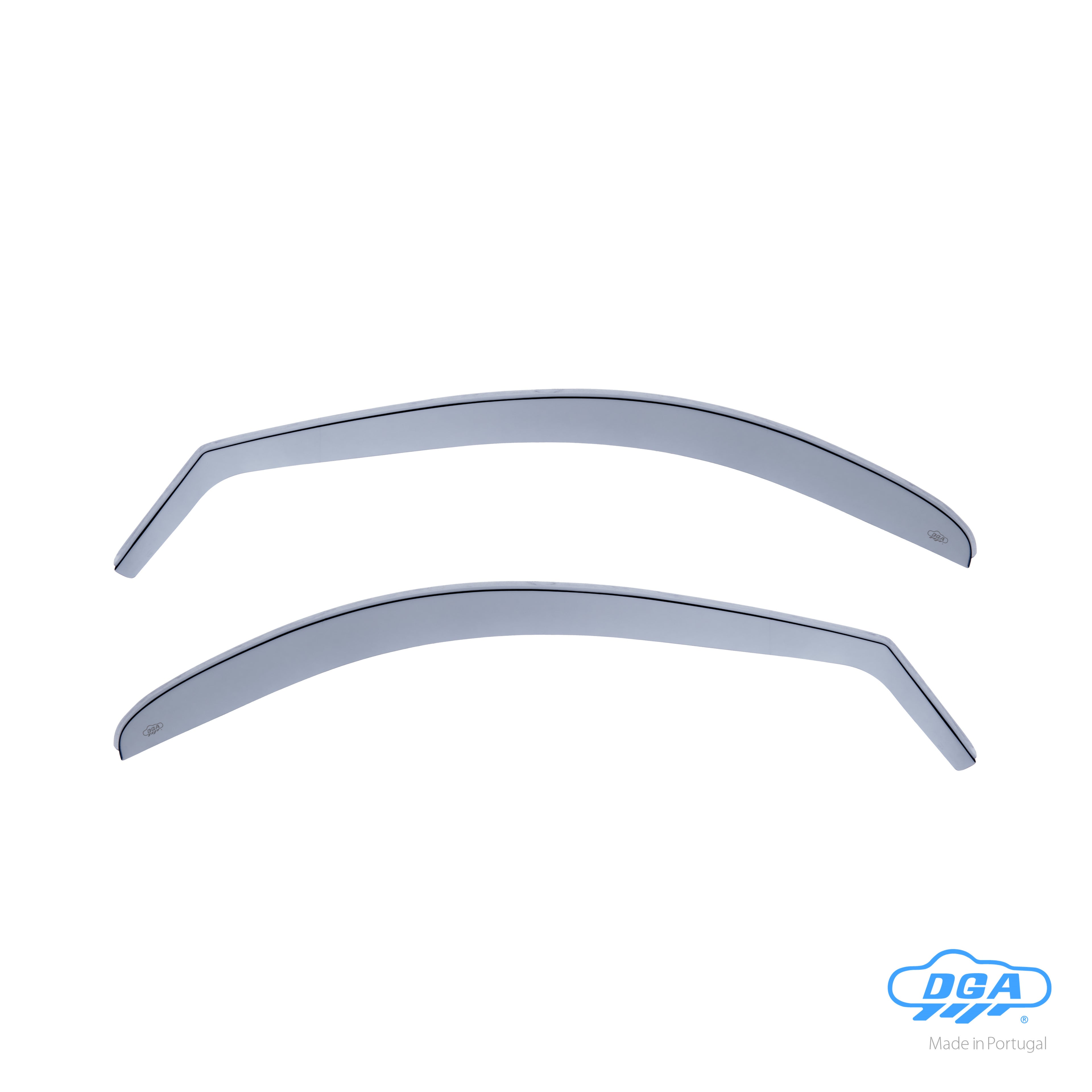 Set deflettori aria anteriori ad incastro, tipo lungo - compatibile per Toyota Yaris Verso (08/99>09/05)