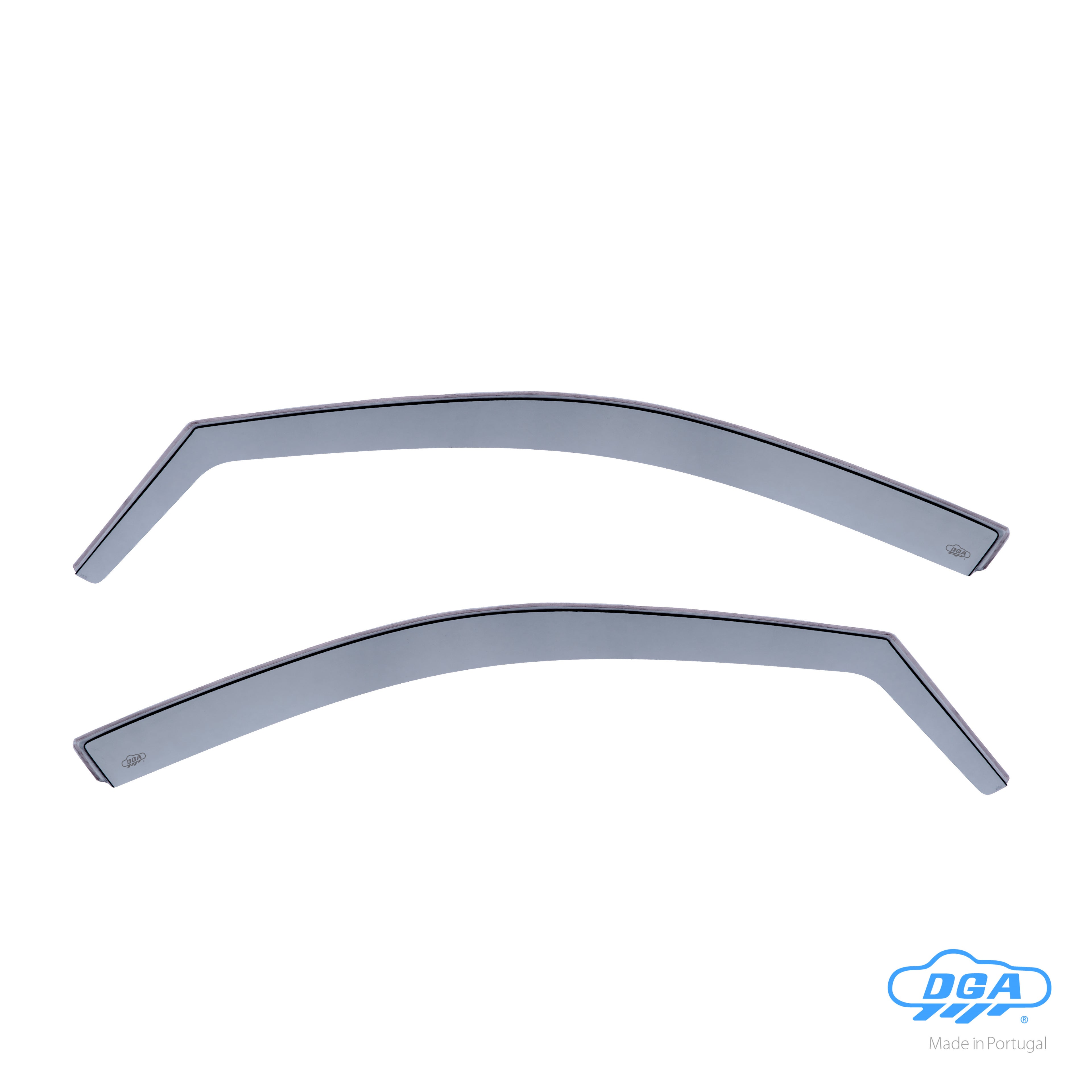Set deflettori aria anteriori ad incastro, tipo lungo - compatibile per Volkswagen Polo 5p (11/01>08/09)