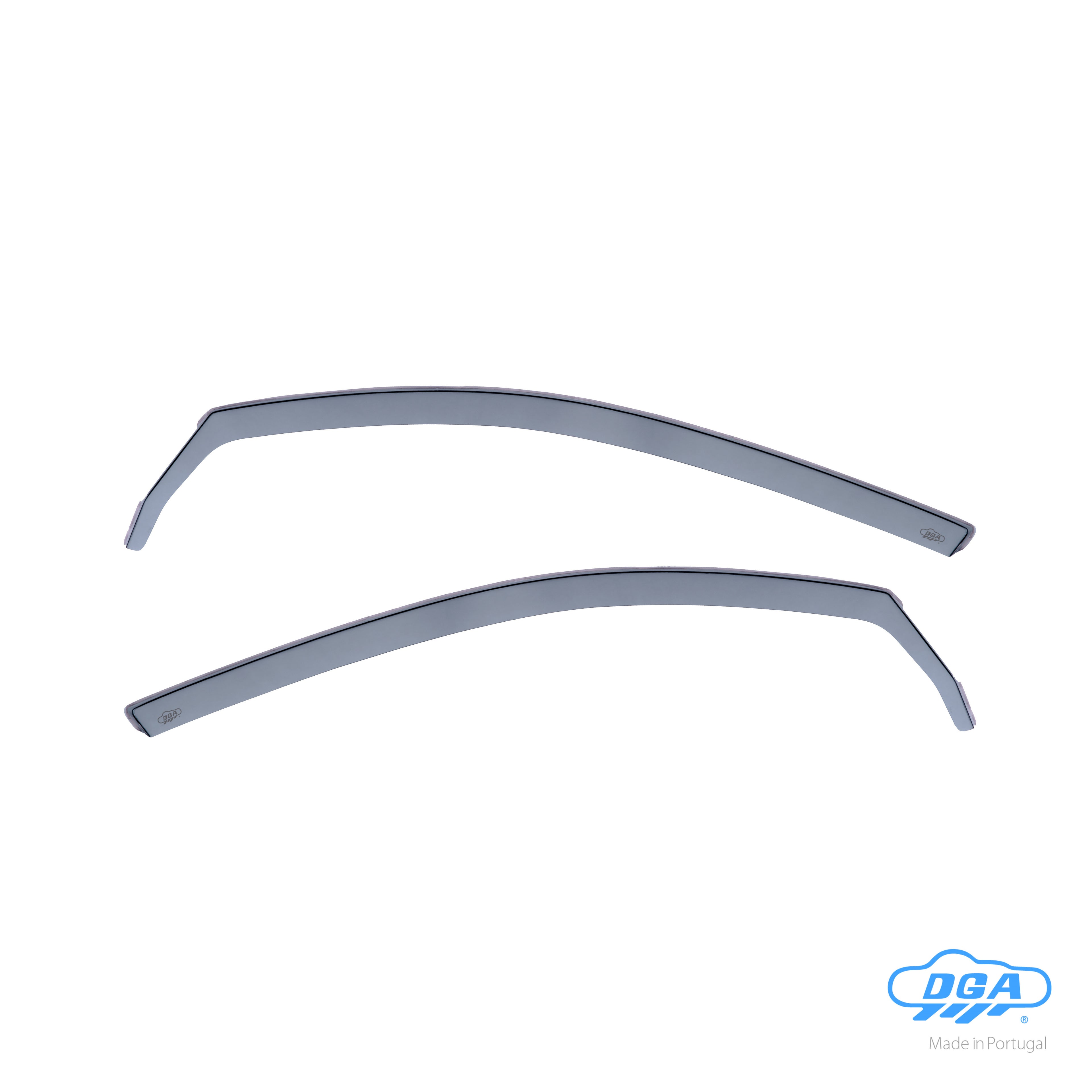 Set deflettori aria anteriori ad incastro, tipo lungo - compatibile per Volkswagen Golf V 3p (11/03>10/08)