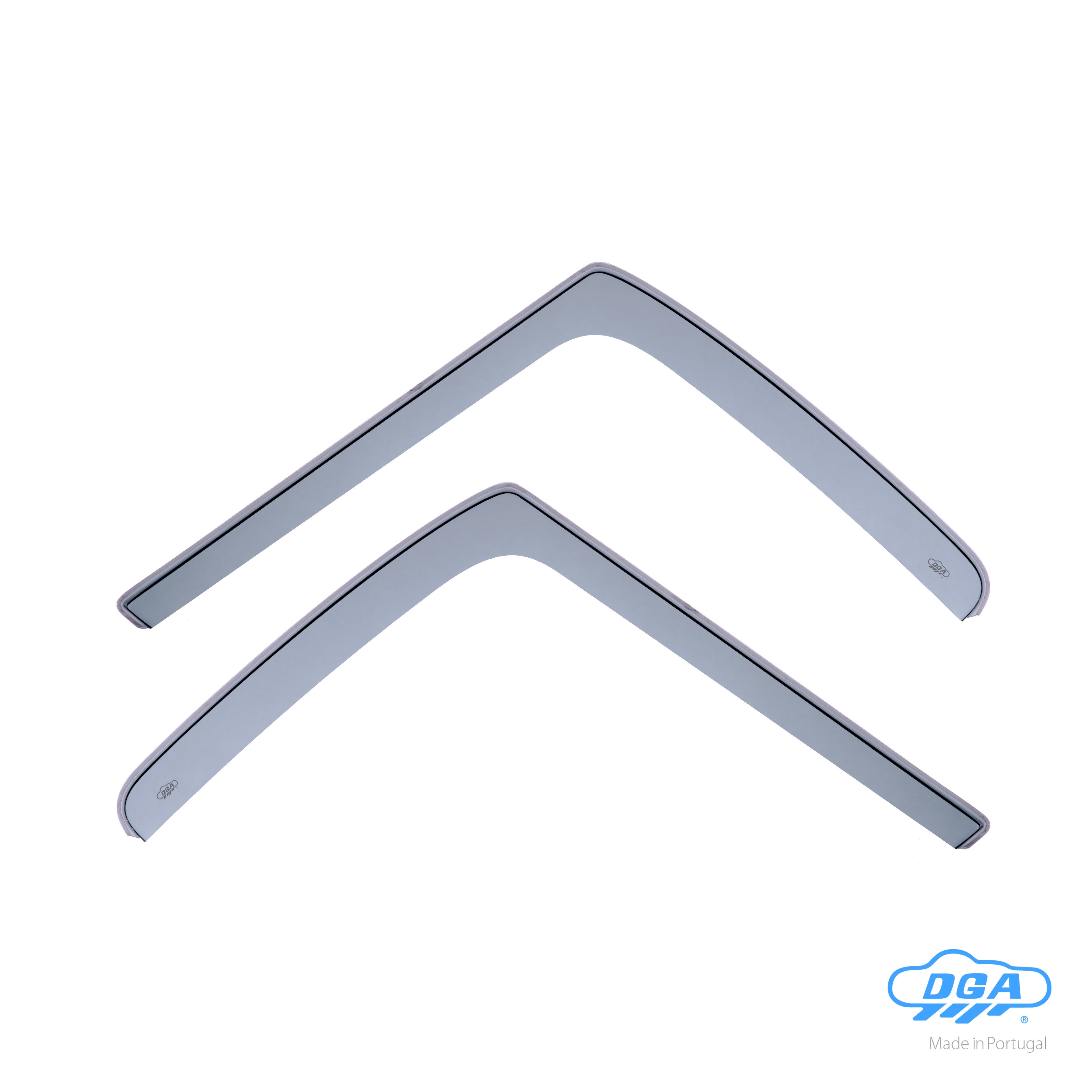 Set deflettori aria anteriori ad incastro, tipo lungo - compatibile per Volkswagen Crafter (04/06>12/16)
