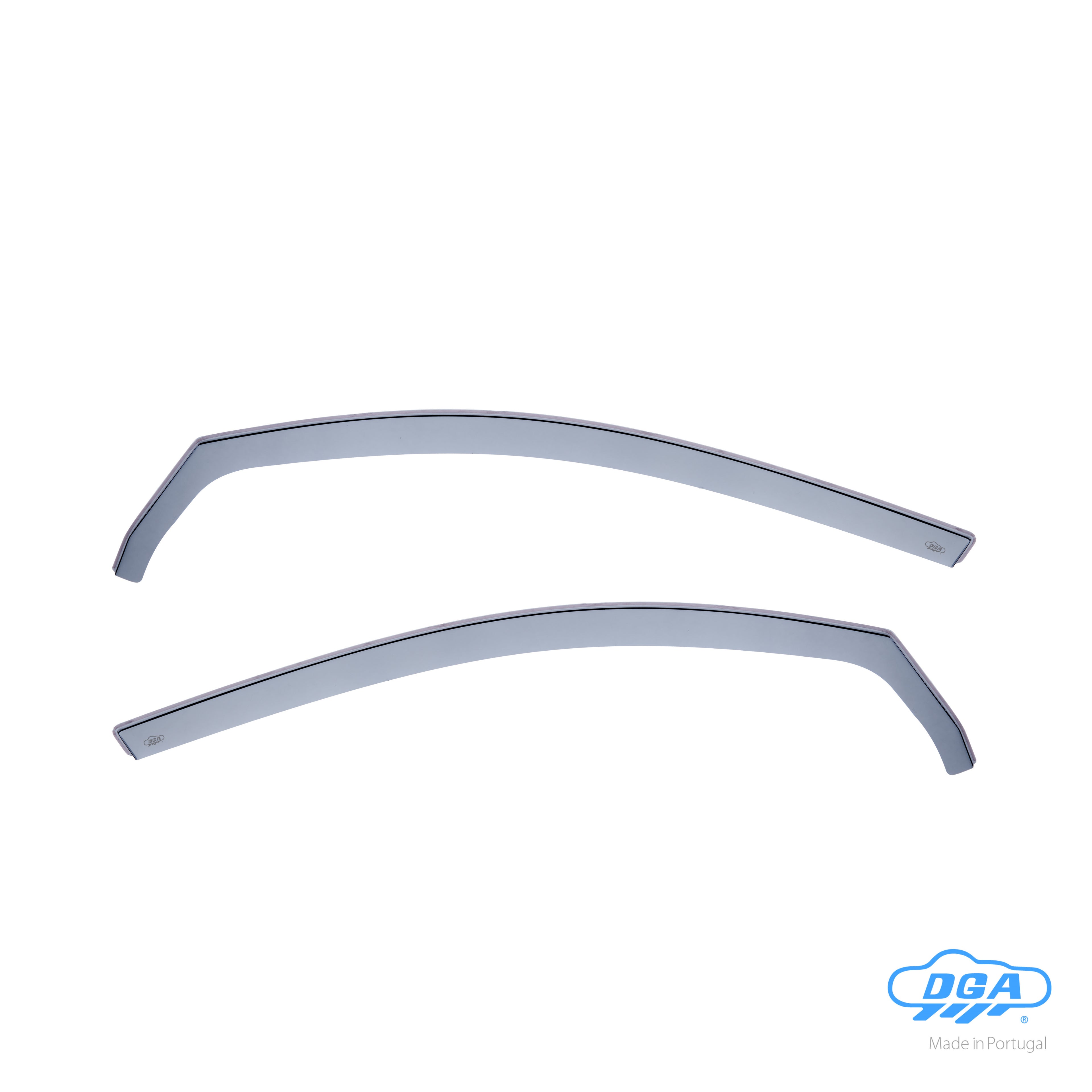 Set deflettori aria anteriori ad incastro, tipo lungo - compatibile per Volkswagen Golf VI 3p (11/08>10/12)
