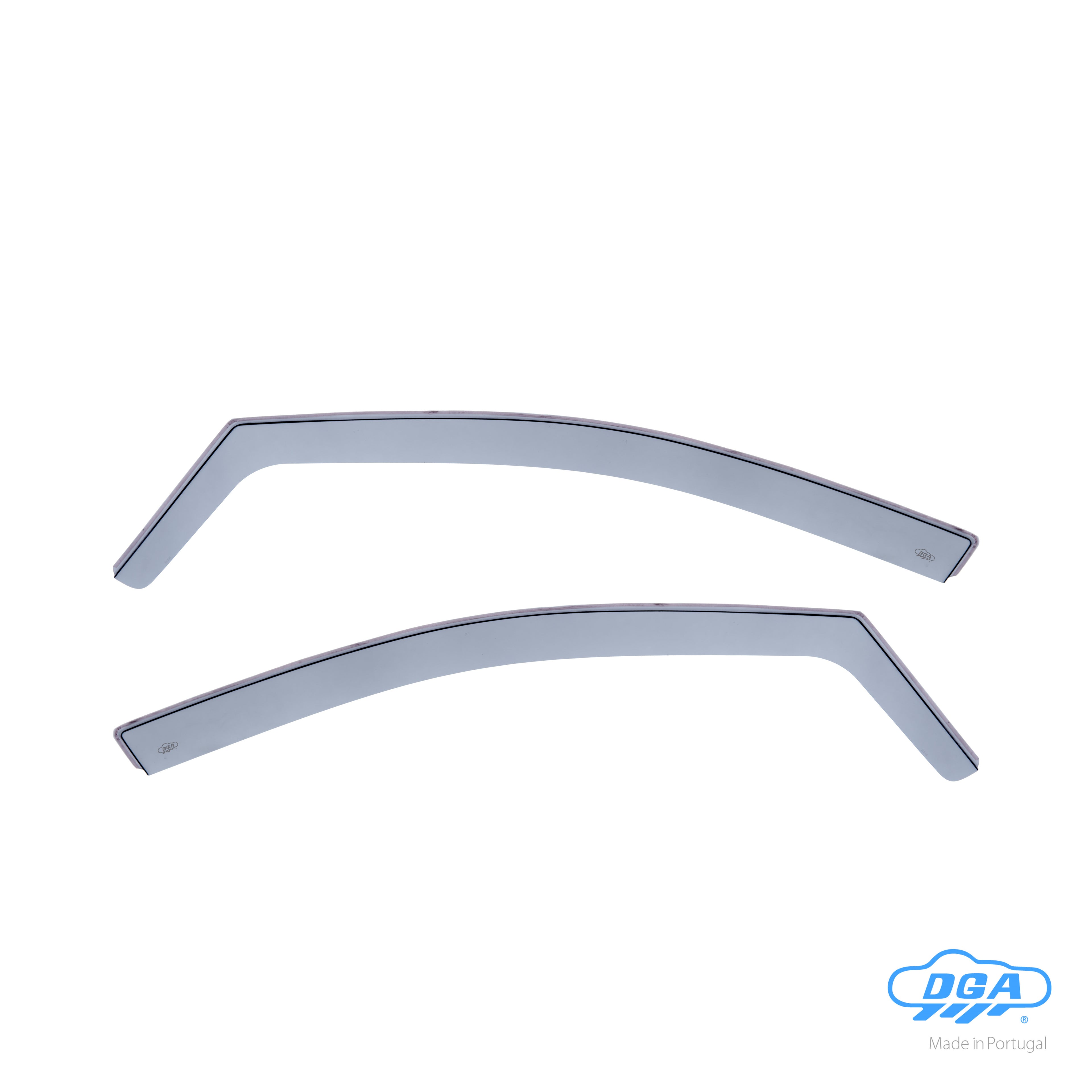 Set deflettori aria anteriori ad incastro, tipo lungo - compatibile per Volkswagen Polo 5p (09/09>09/17)