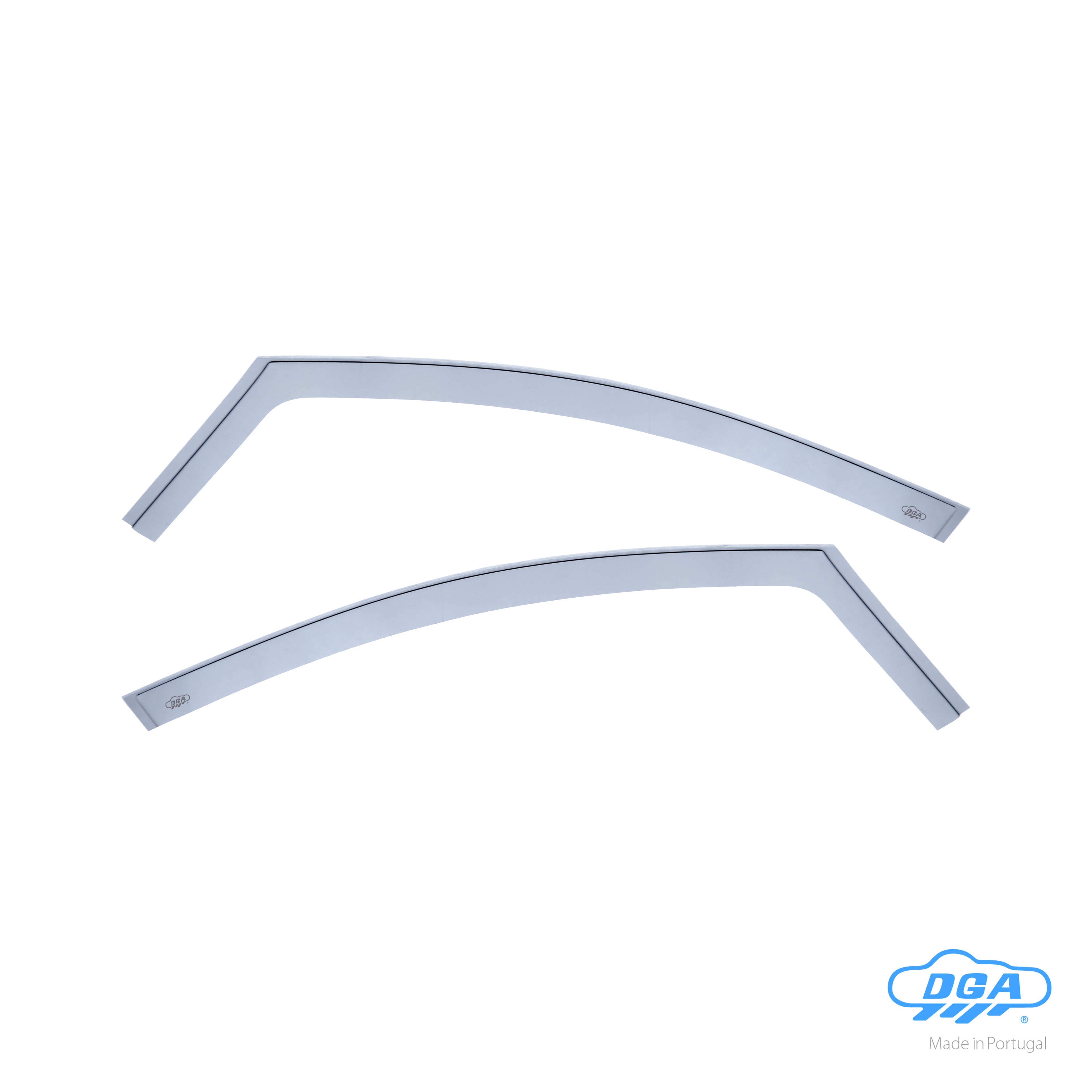 Set deflettori aria anteriori ad incastro, tipo lungo - compatibile per Volkswagen Golf VII Sportsvan (05/14>08/18)