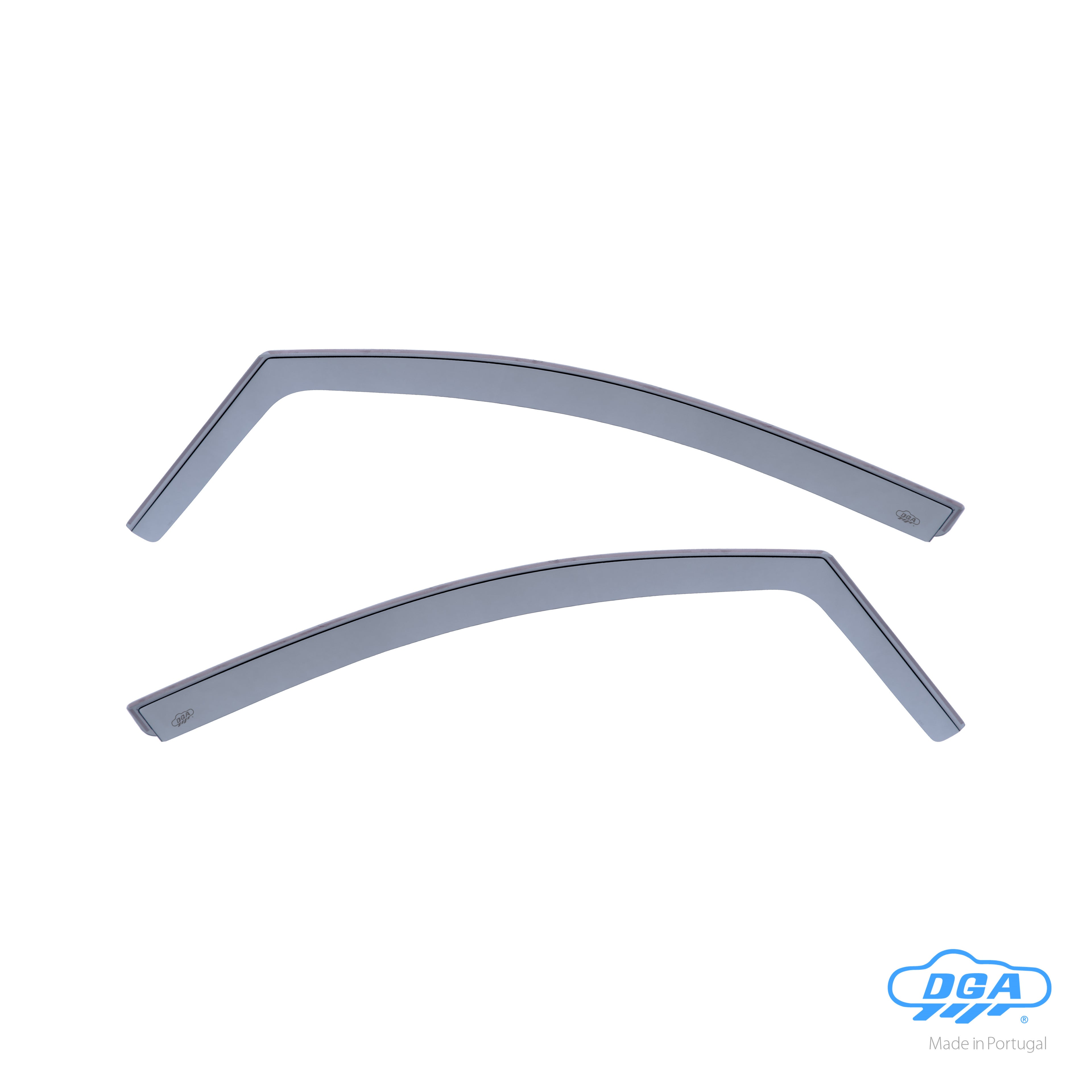 Set deflettori aria anteriori ad incastro, tipo lungo - compatibile per Volkswagen Touran (09/15>)