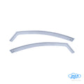 Set deflettori aria anteriori ad incastro, tipo lungo - compatibile per Volvo S60 4p (09/10>10/18) - Volvo V60 (11/10>08/18)