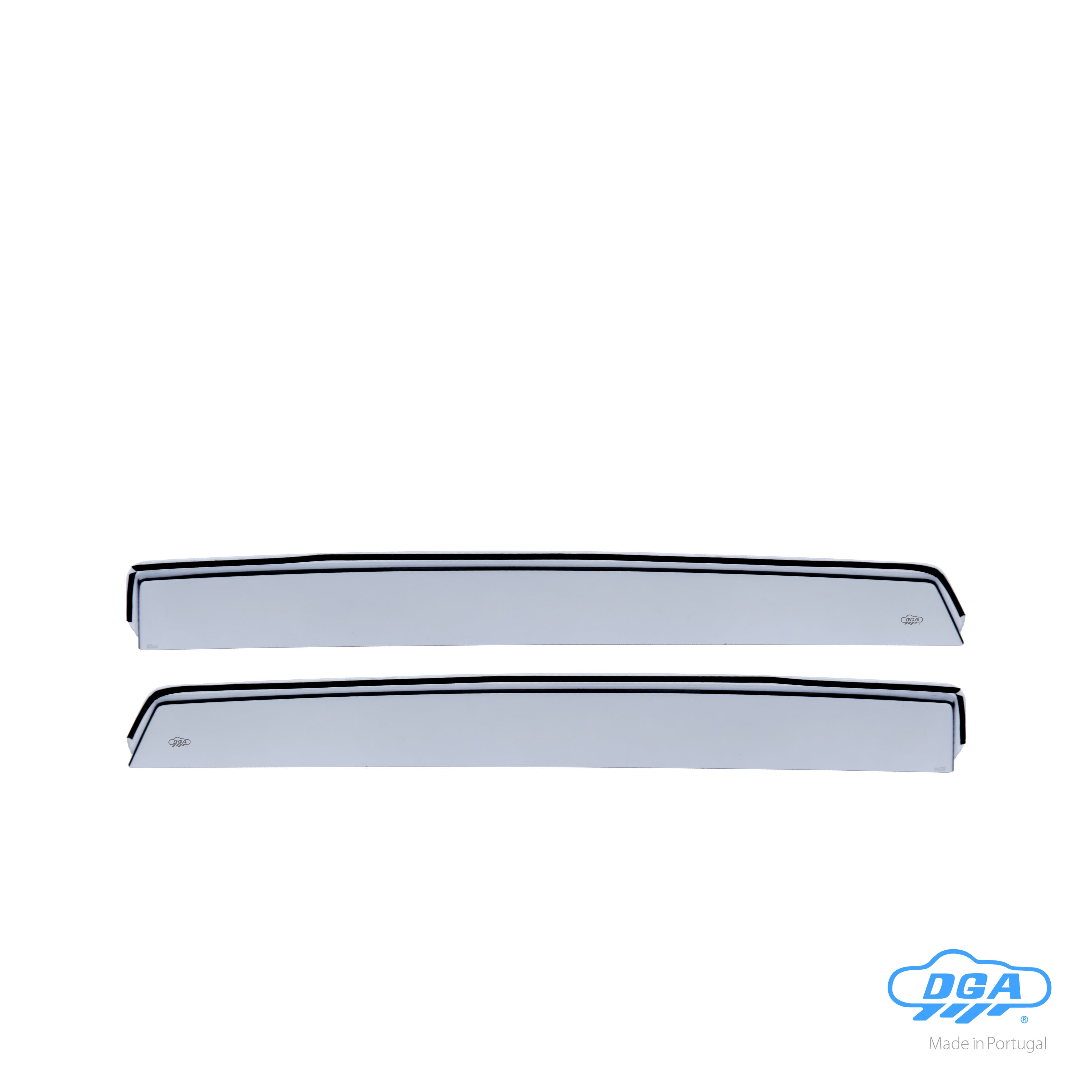 Set deflettori aria posteriori ad incastro - compatibile per Opel Astra J 5p (01/10>10/15)