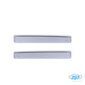 Set deflettori aria posteriori ad incastro - compatibile per Toyota C-HR (12/16>10/19)