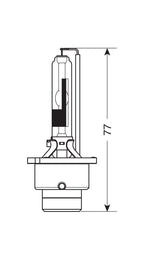 Lampada HID Xenon 6.000°K - D2R - 35W - P32d-3 - 1 pz - Scatola