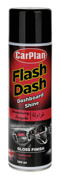 Flash Dash, pulitore per cruscotti, effetto lucido - 500 ml - Fragola