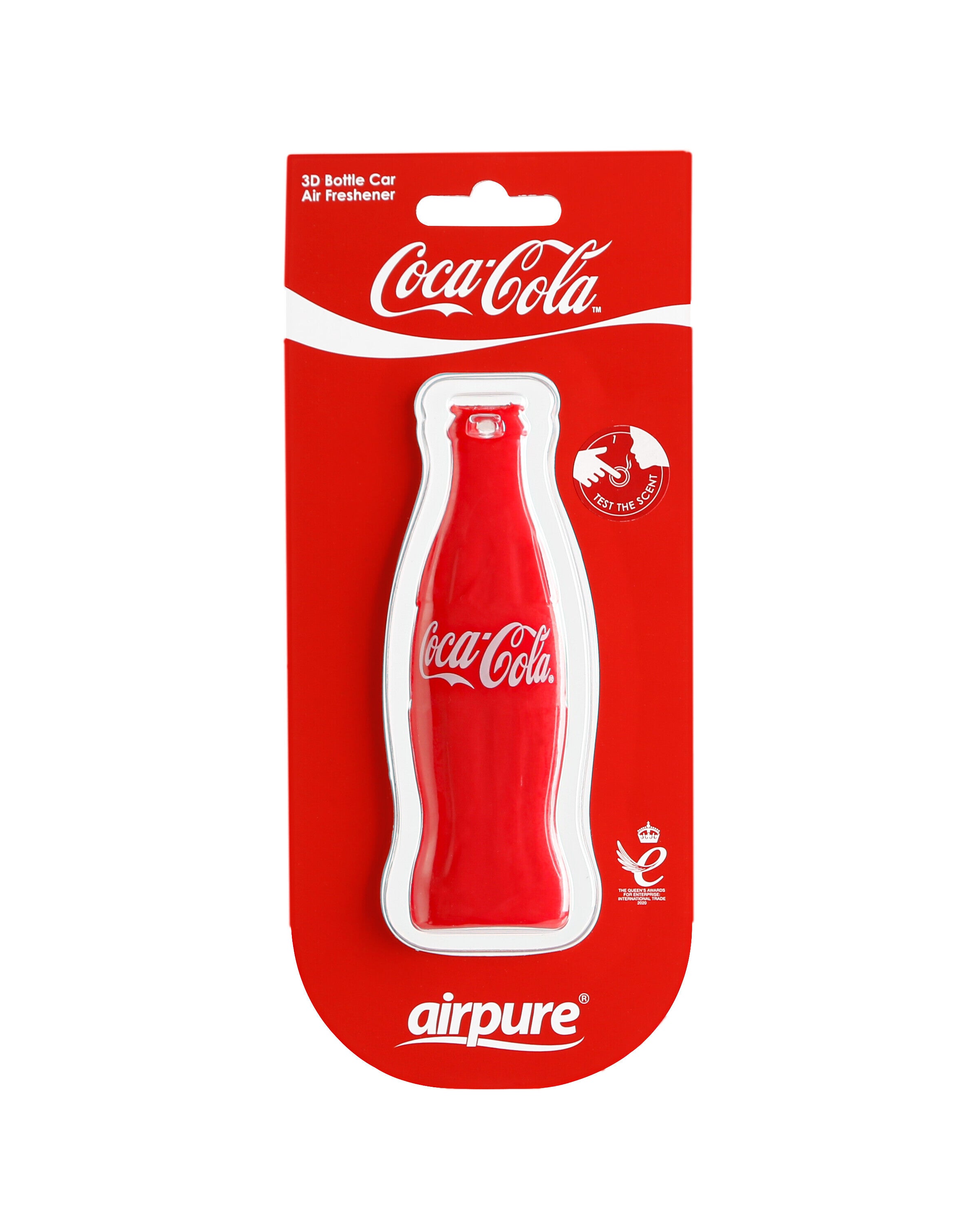 Coca-Cola® Bottiglia, deodoranti per abitacolo - Espositore da banco 12 pz