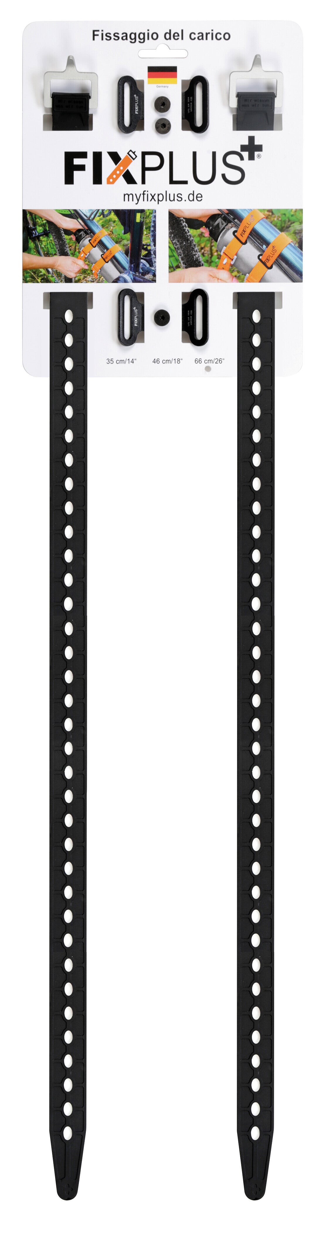 FixPlus, kit fissaggio per bicicletta - 2,3 x 66 cm
