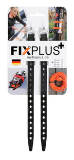 FixPlus Nano, cinghia elastica di fissaggio, 2 pz - 1,25 x 23 cm