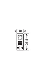 12V Hyper-Led 6 - 2 SMD x 3 chips - (T10) - Bifocus - W2,1x9,5d - 2 pz - Scatola - Bianco - Doppia polarità - Resistenza incorporata
