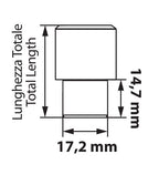 Dadi piatti, kit 4 pz - Original - J030