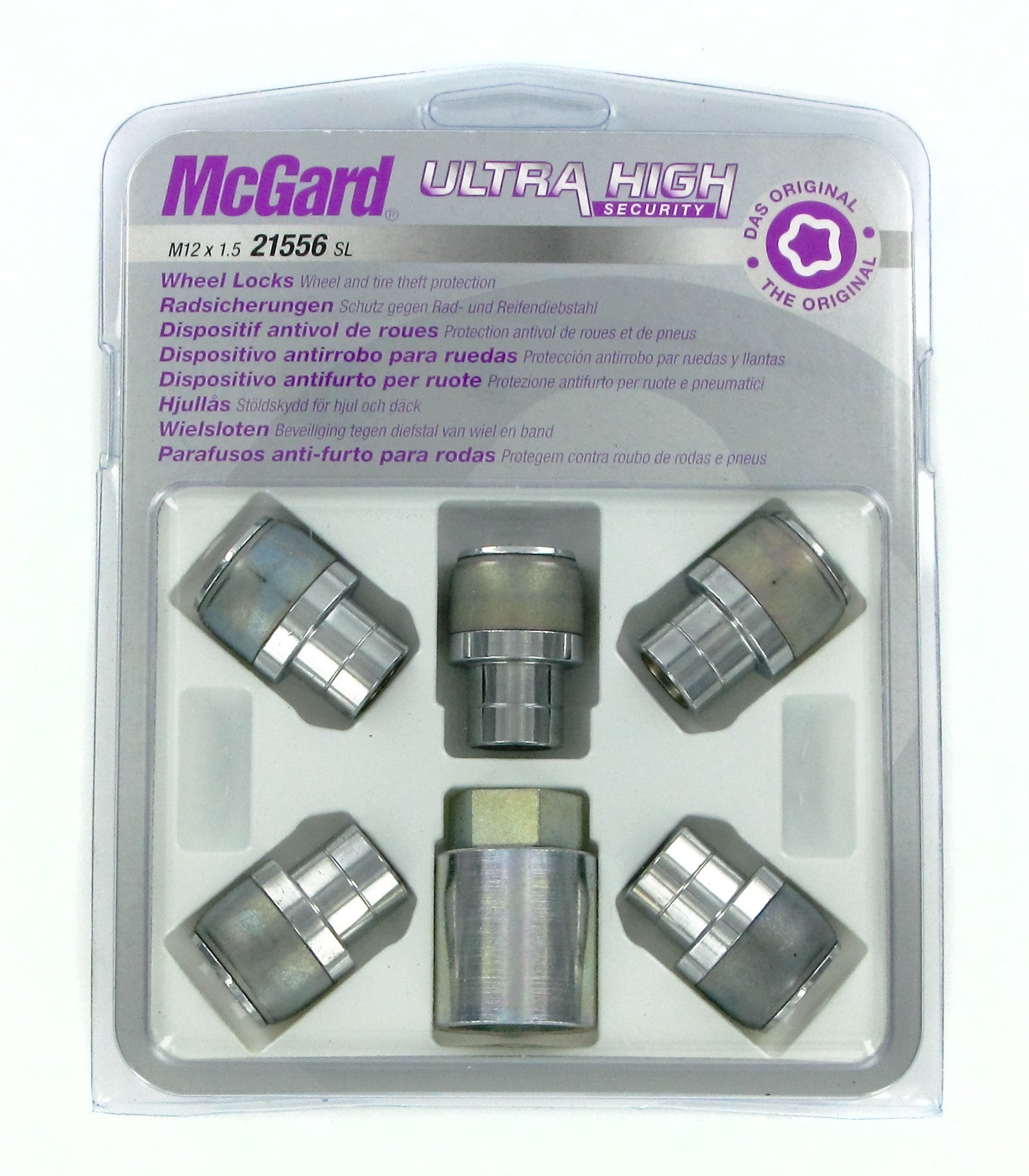 Dadi piatti, kit 5 pz - Ultra High Security - J030