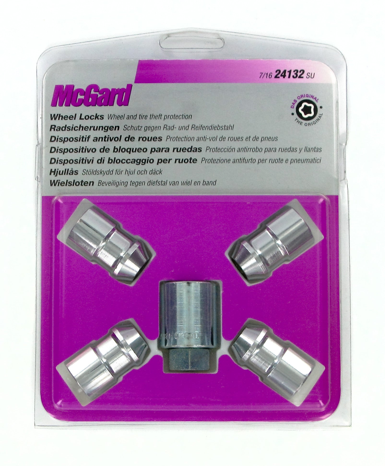 Dadi conici, kit 4 pz - Original - F050